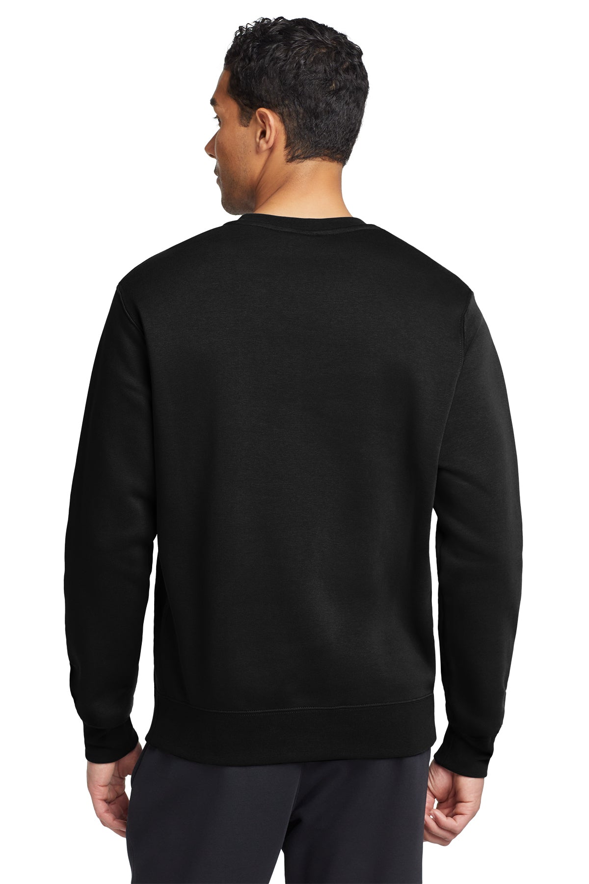 Nike Club Fleece Custom Crews, Black [Ware2Go]