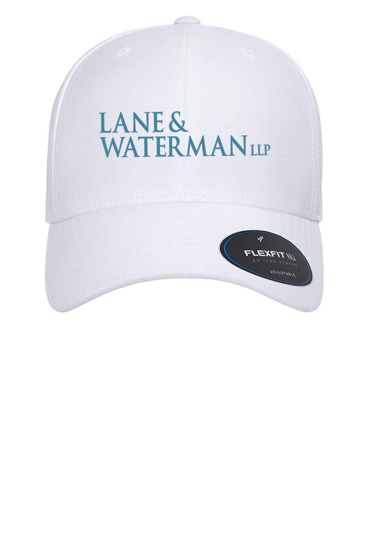 Flexfit Adjustable Cap, White [Lane & Waterman]