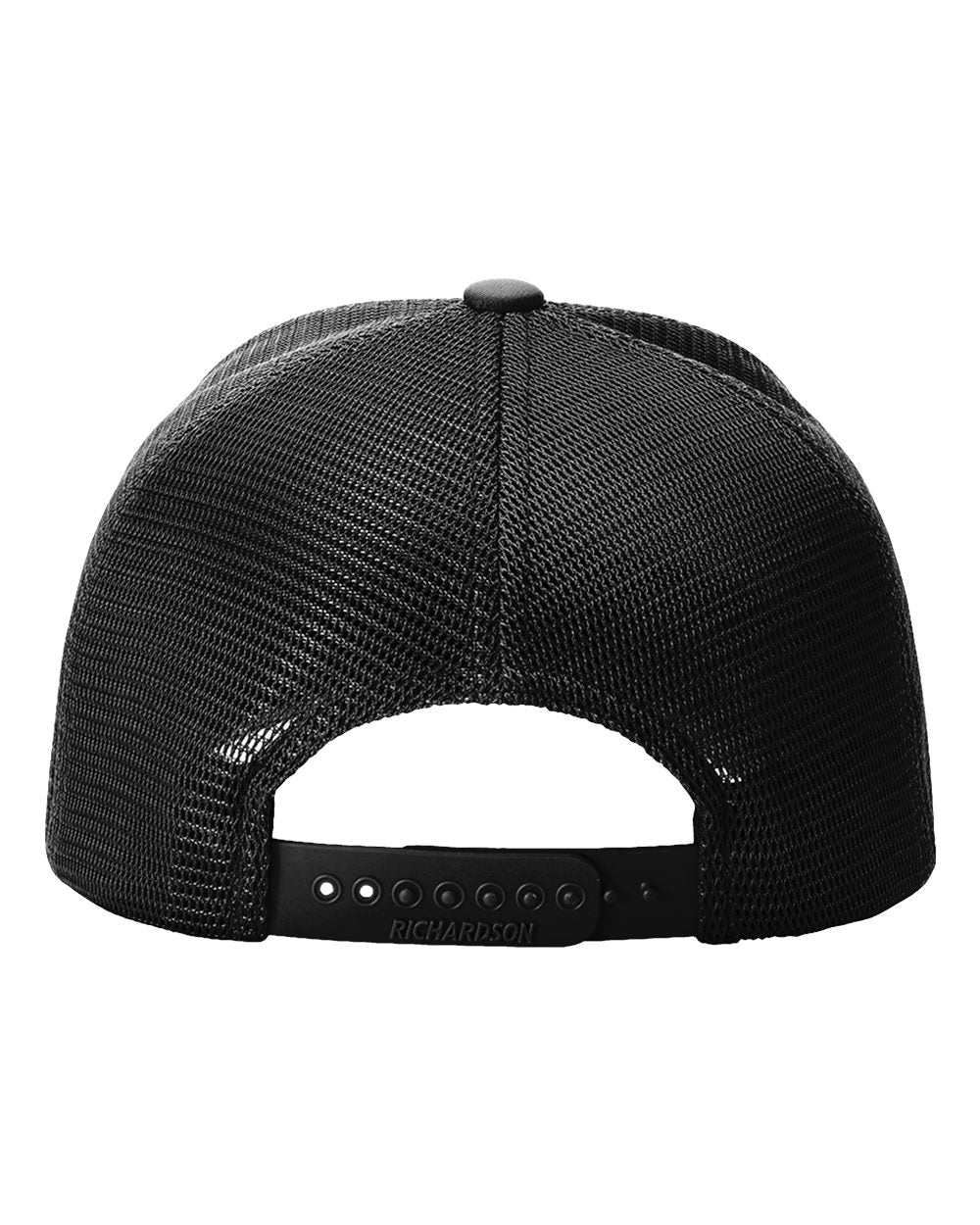 Richardson Performance Custom Trucker Caps, Black [Executive Construction]
