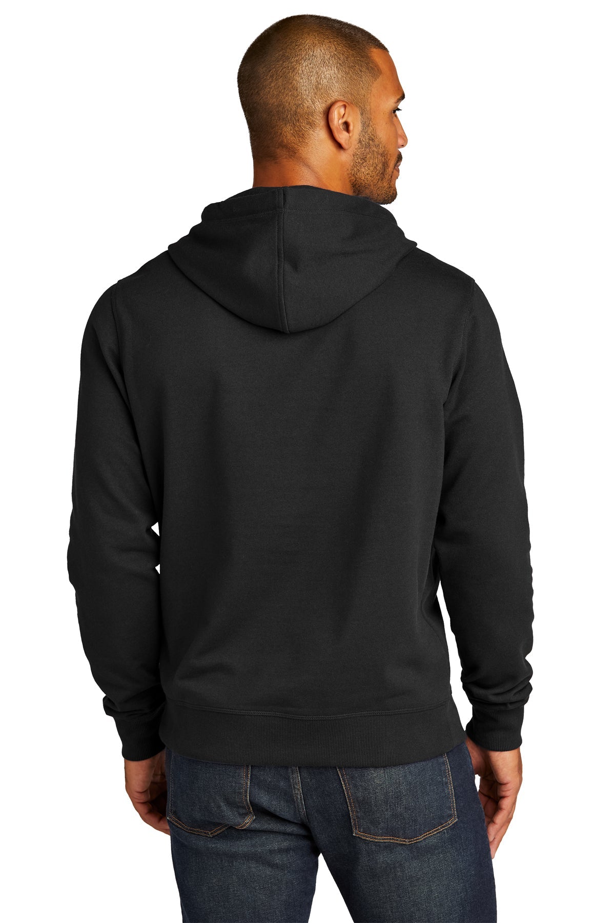 District Hoodie, Black [Black Bros Co]