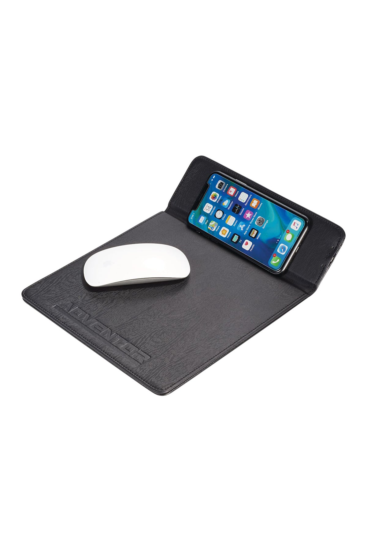 Wireless 15W Charging Custom Mouse Pads, Black