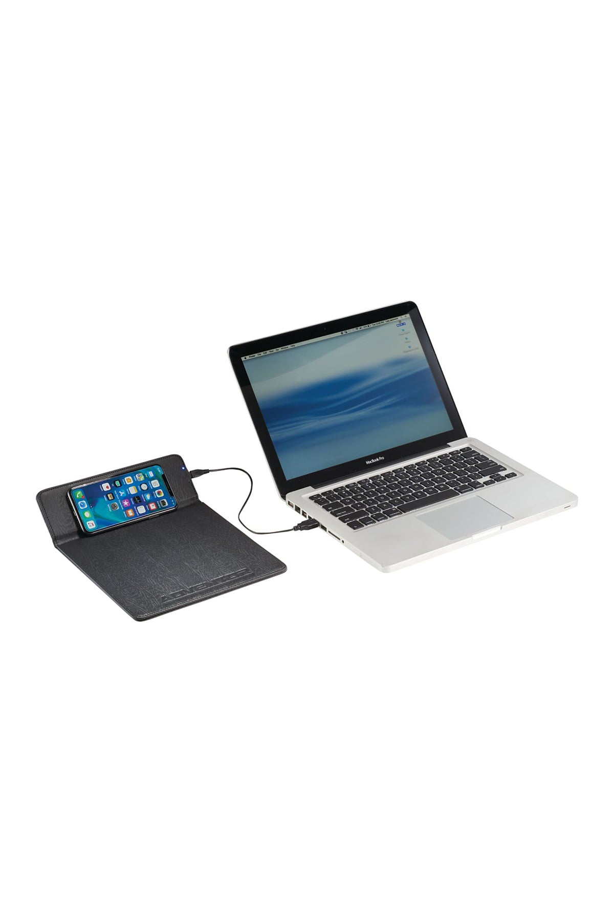 Wireless 15W Charging Custom Mouse Pads, Black