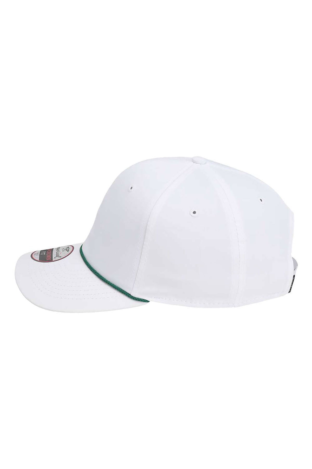 Imperial The Wingman Custom Caps, White/ Dark Green [August Grooming]