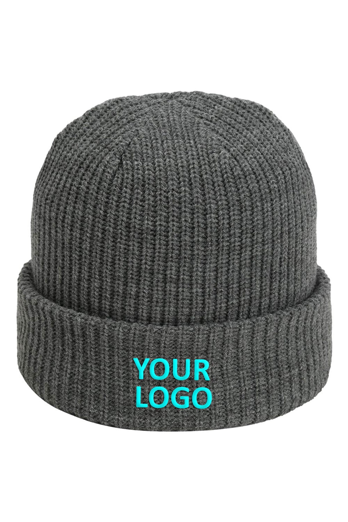 Imperial The Mogul Cuffed Custom Beanies, Heather Grey