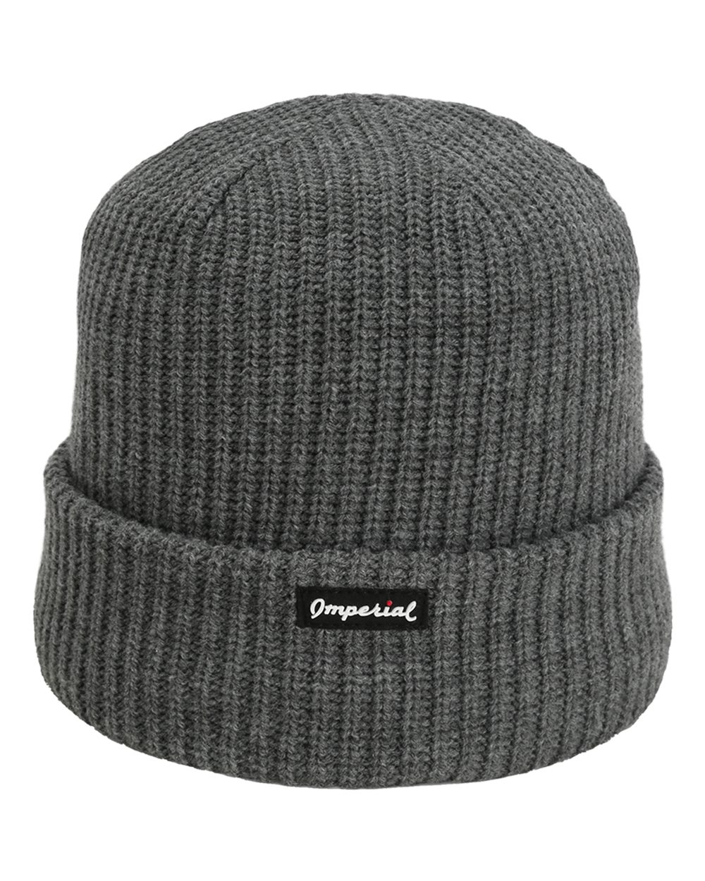 Imperial The Mogul Cuffed Custom Beanies, Heather Grey [Soundhound AI]