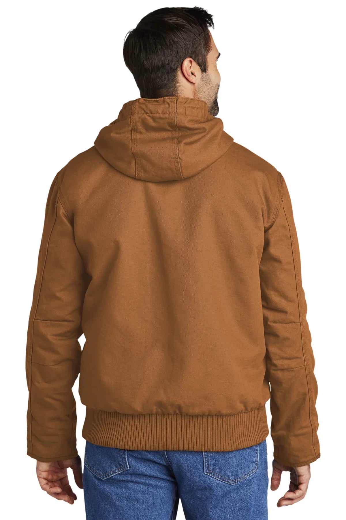 Carhartt Washed Duck Custom Jackets, Carhartt Brown [Elmwood Homes]