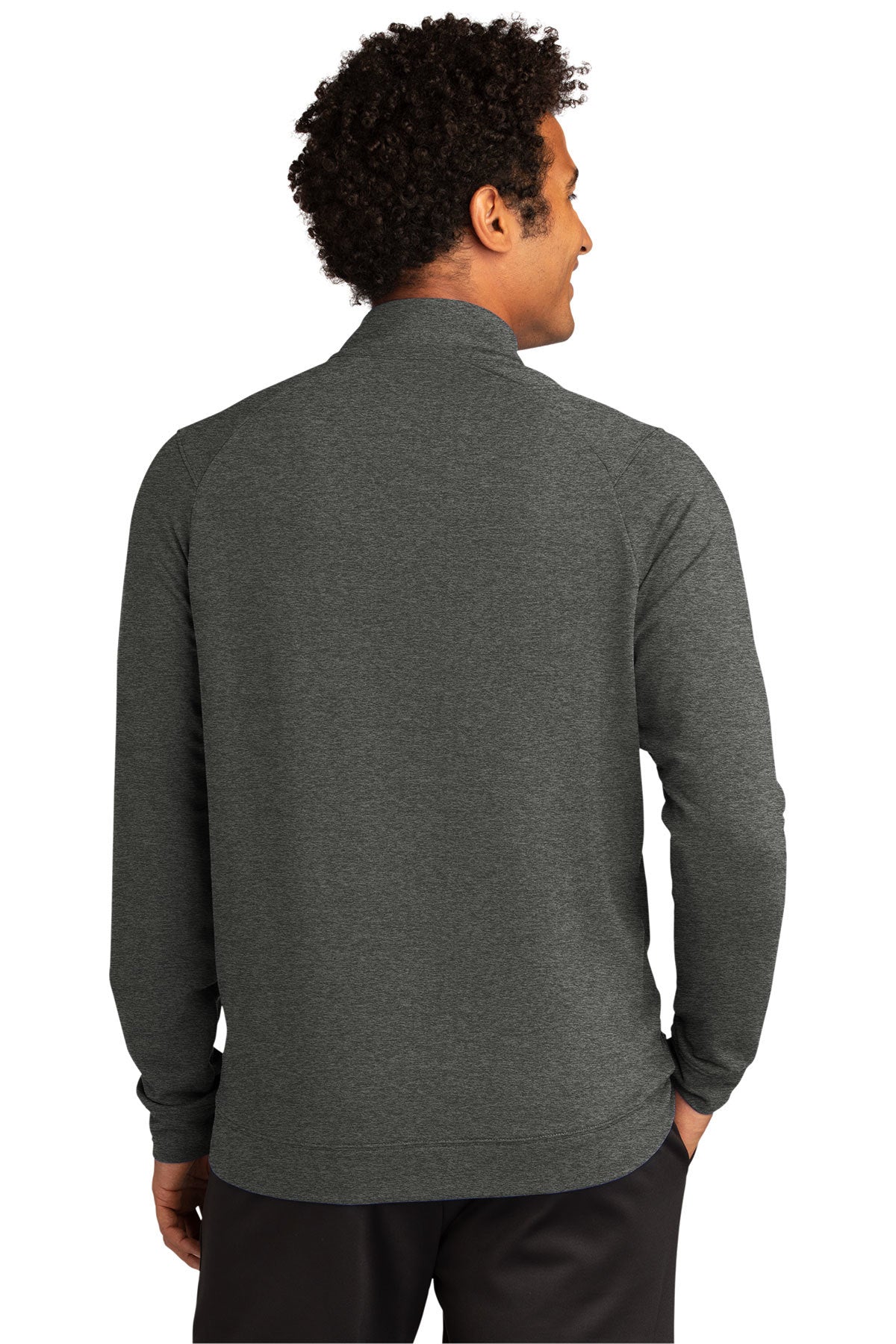 Sport-Tek Custom Sport-Wick Flex Fleece Full-Zips, Dark Grey Heather