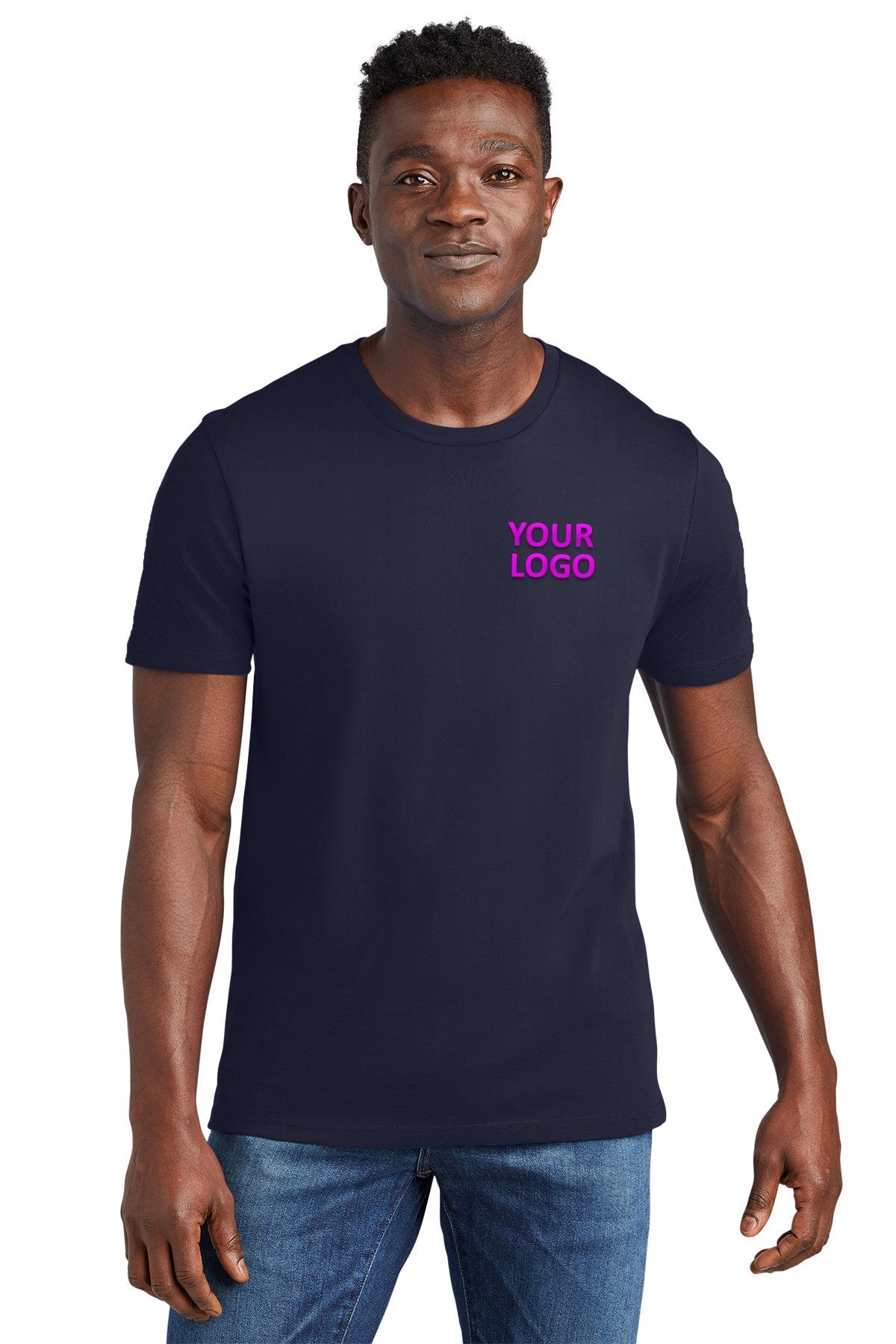 Allmade Unisex Organic Cotton Tee, Night Sky Navy [Rose Cay Maritime]