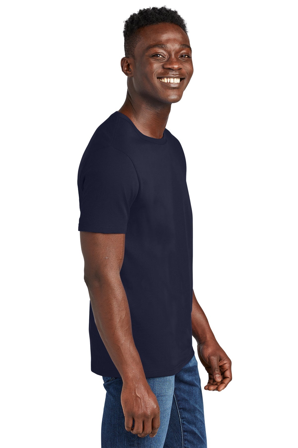 Allmade Unisex Organic Cotton Custom Tee, Night Sky Navy [The Braff Group]