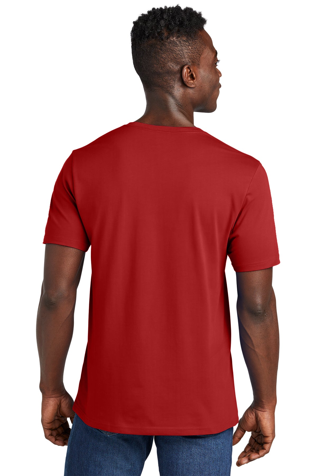 Allmade Unisex Organic Cotton Branded Tee, Revolution Red [Sherpa LLC]
