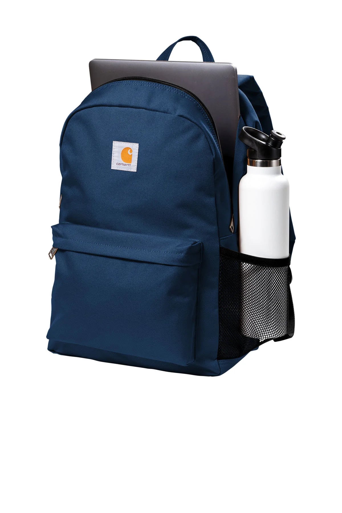 Carhartt Canvas Branded Backpacks, Navy [TW Constructors]