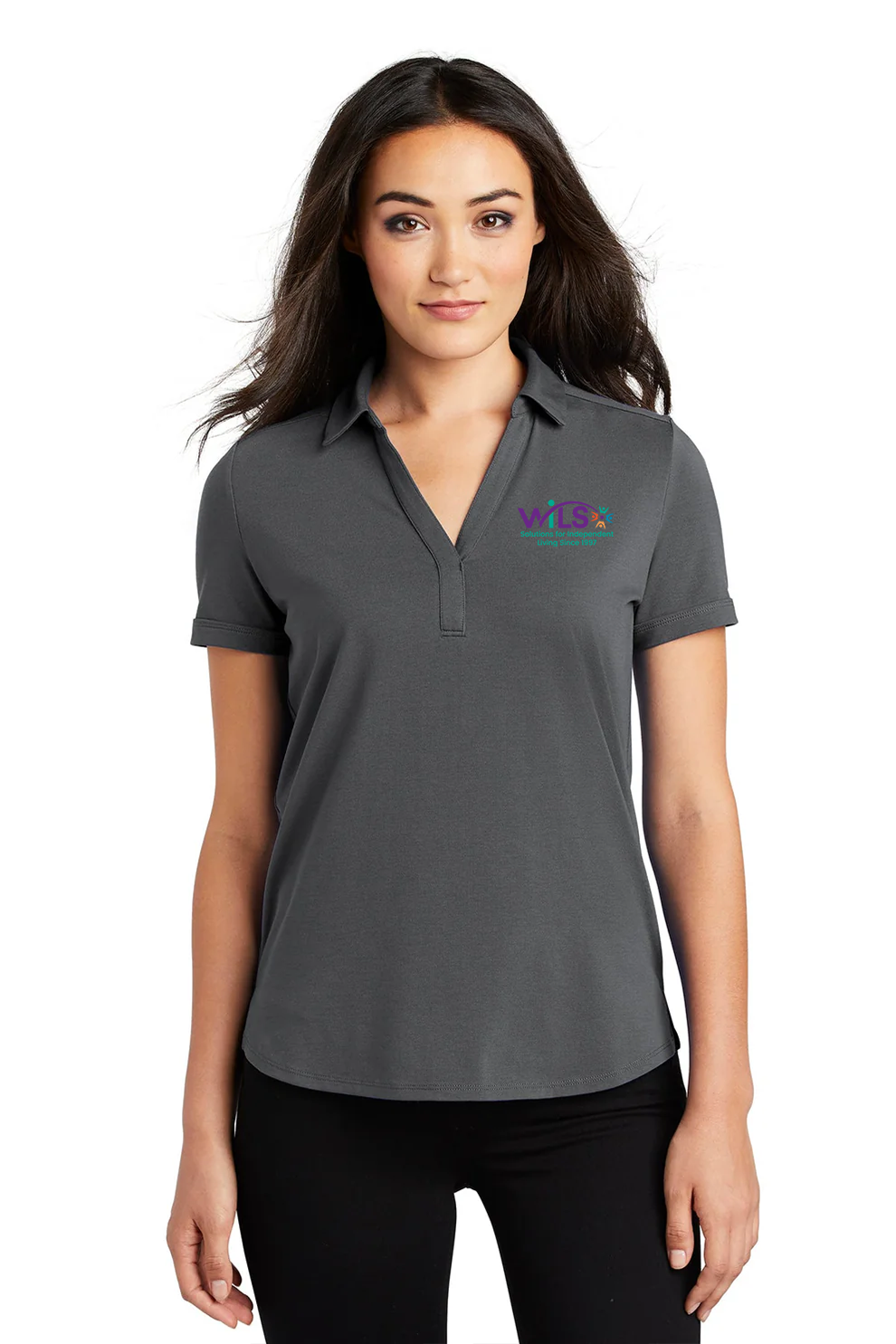 OGIO Ladies Limit Polo, Diesel Grey [WILS]