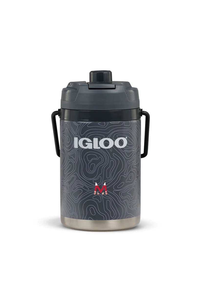 Igloo Trailmate Hybrid Jug 54 Oz, Carbonite [Milford Mining Company Utah]