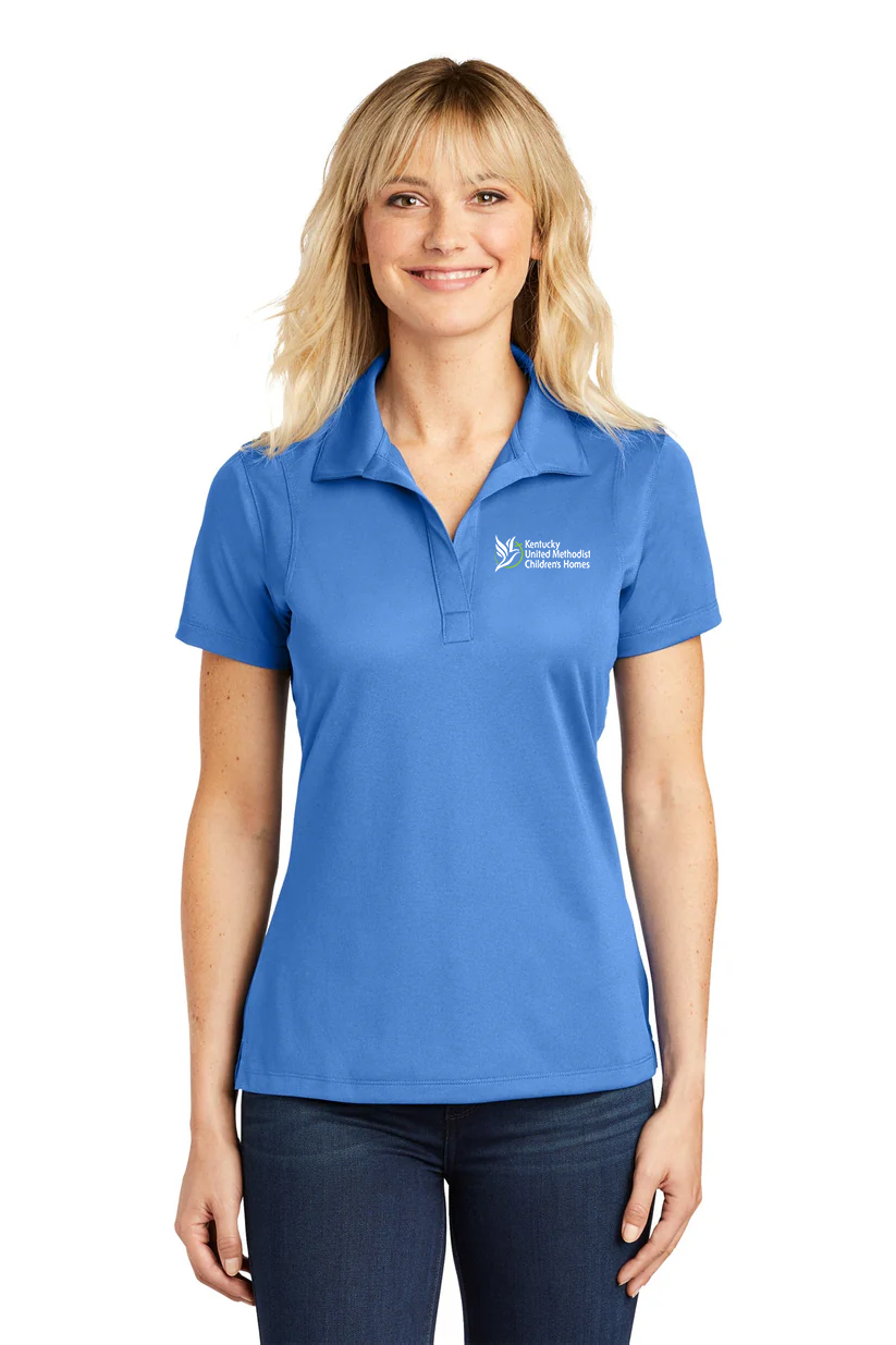 Sport-Tek Ladies Micropique Sport-Wick Polo, Blue Lake [Kentucky United Methodist Children's Homes]