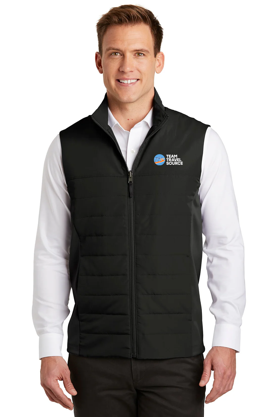 Port Authority Collective Insulated Vest, Deep Black [Team Travel Source]