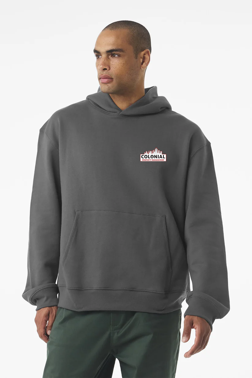 Bella Canvas Unisex Heavyweight Pullover Hoodie, Asphalt [Colonial Property Management]