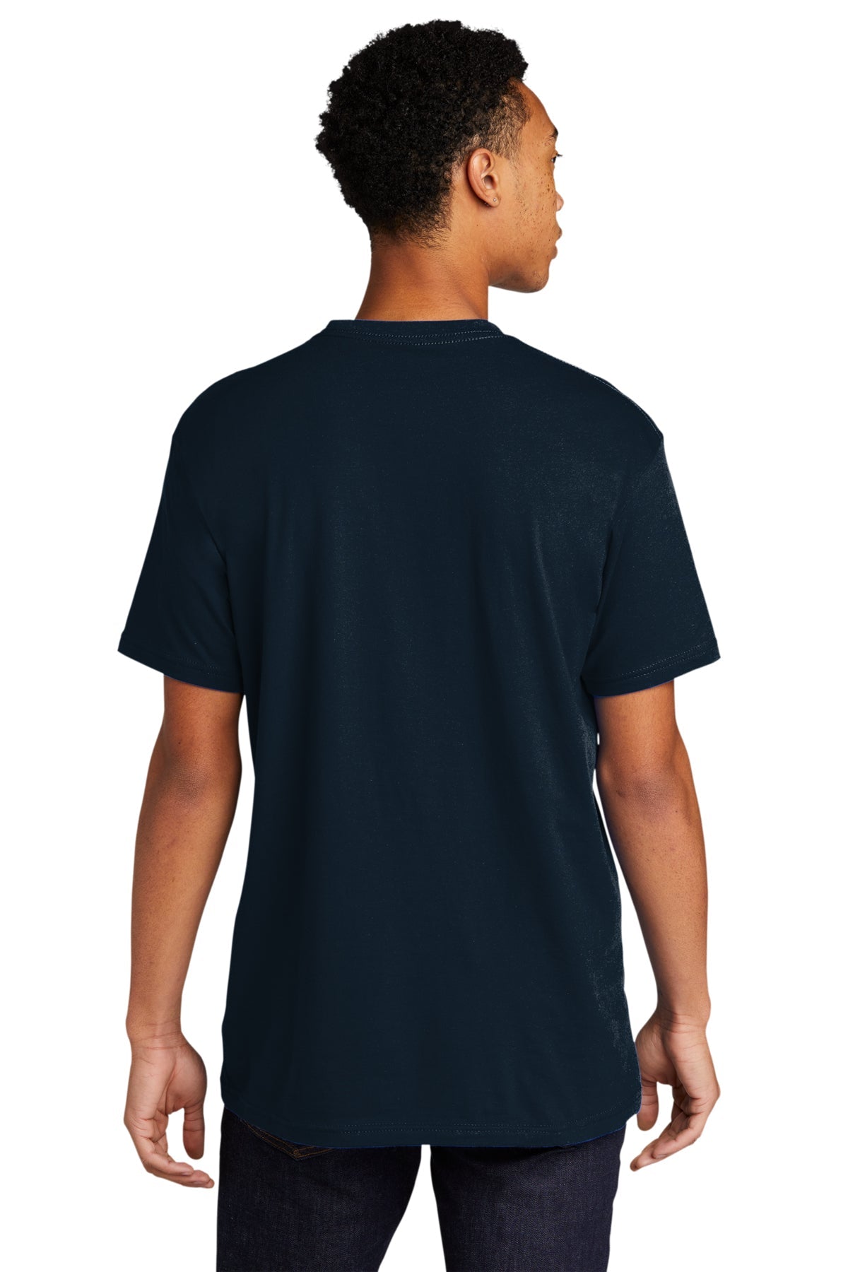 Next Level Unisex Cotton Custom Tee's, Midnight Navy [Tongue Point Job Corps]