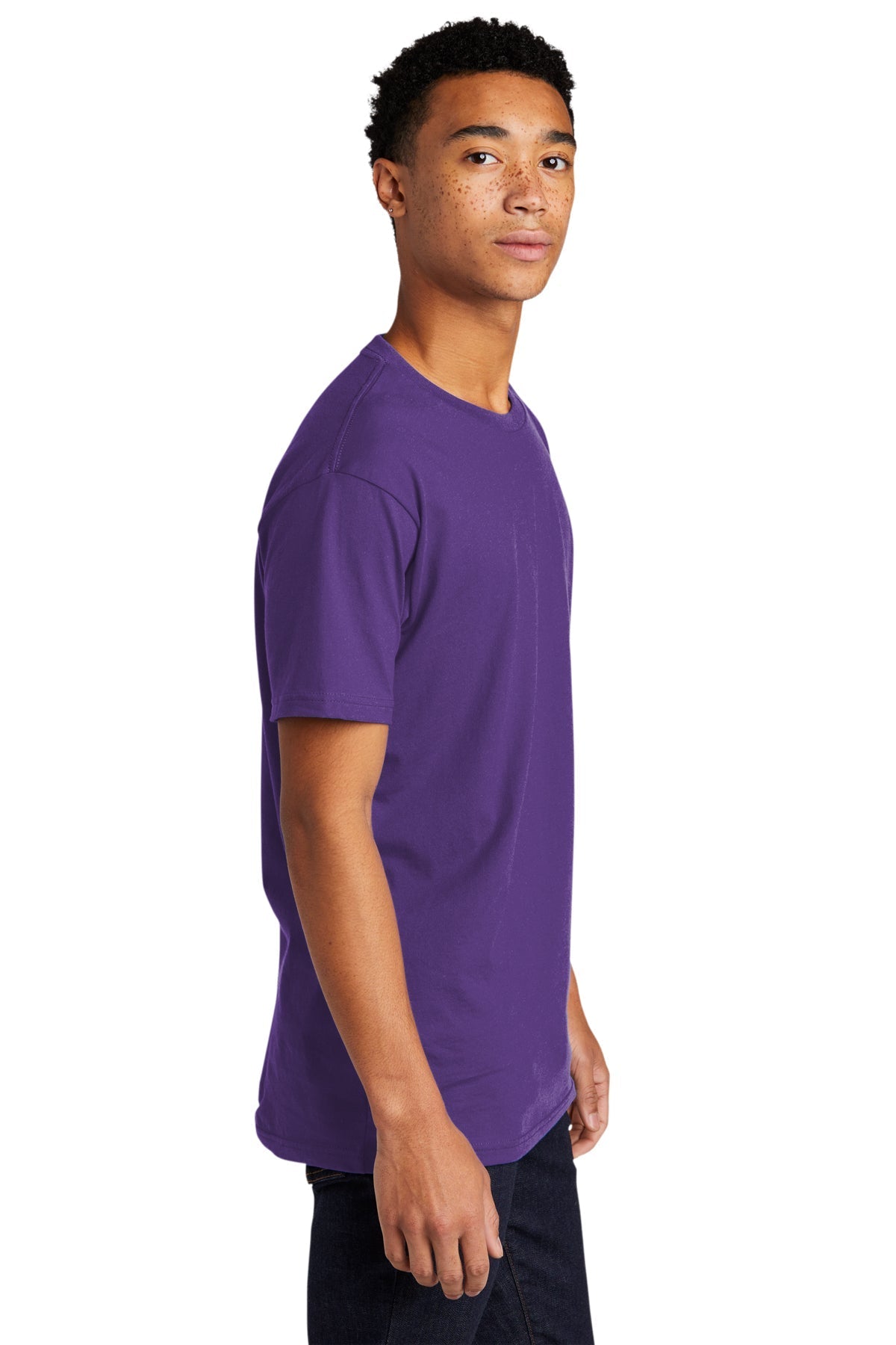 Next Level Unisex Cotton Custom Tee's, Purple Rush [WILS]