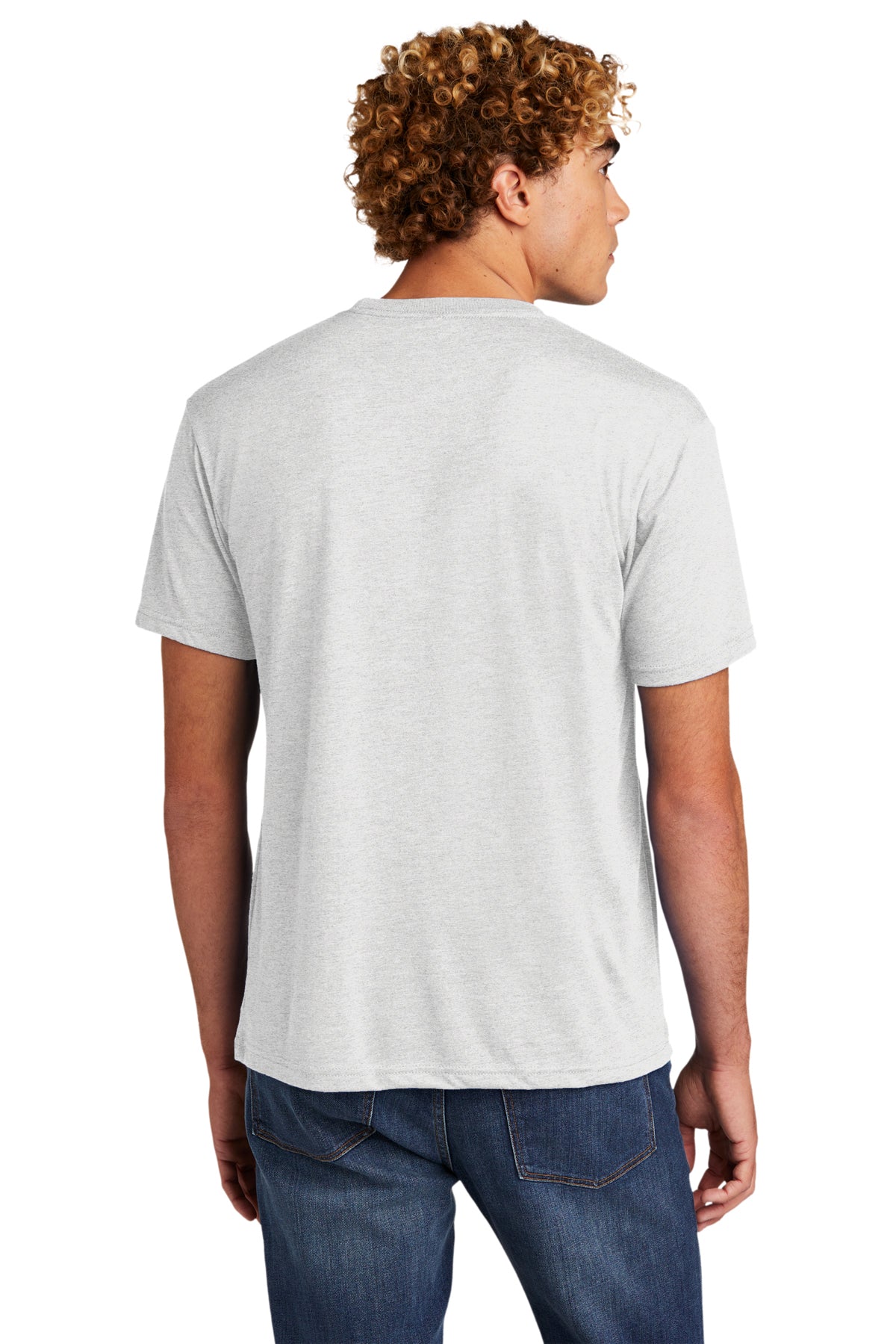 Next Level Unisex Tri Blend Customized Tee's, Heather White [Real8 Group]