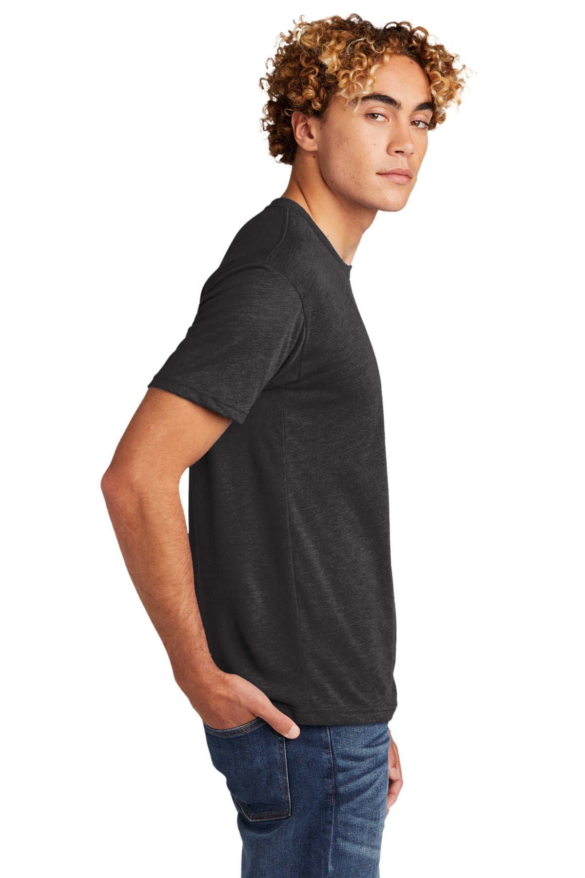 Next Level Unisex Tri Blend Customized Tee's, Vintage Black [BBS The Current]