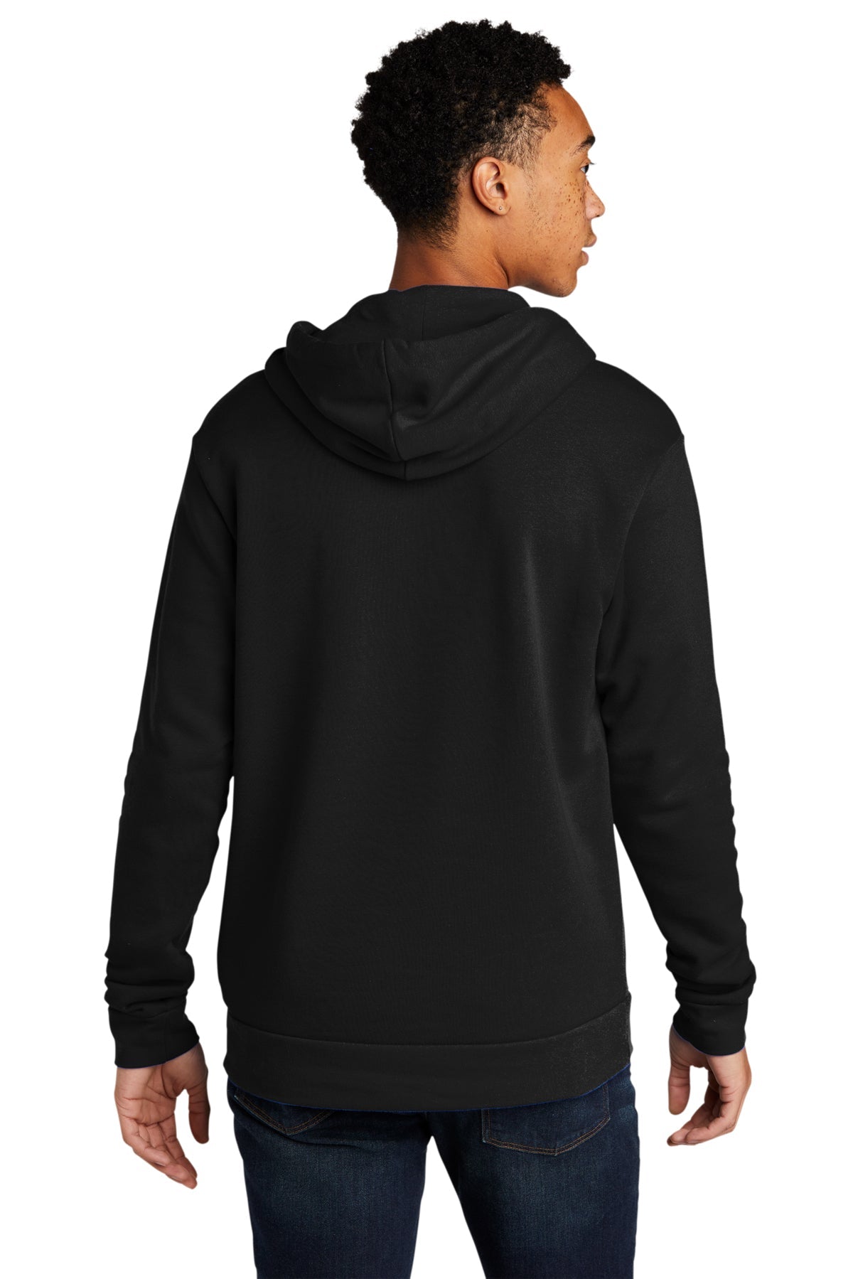 Next Level Beach Fleece Hoodie, Black [Lane & Waterman]