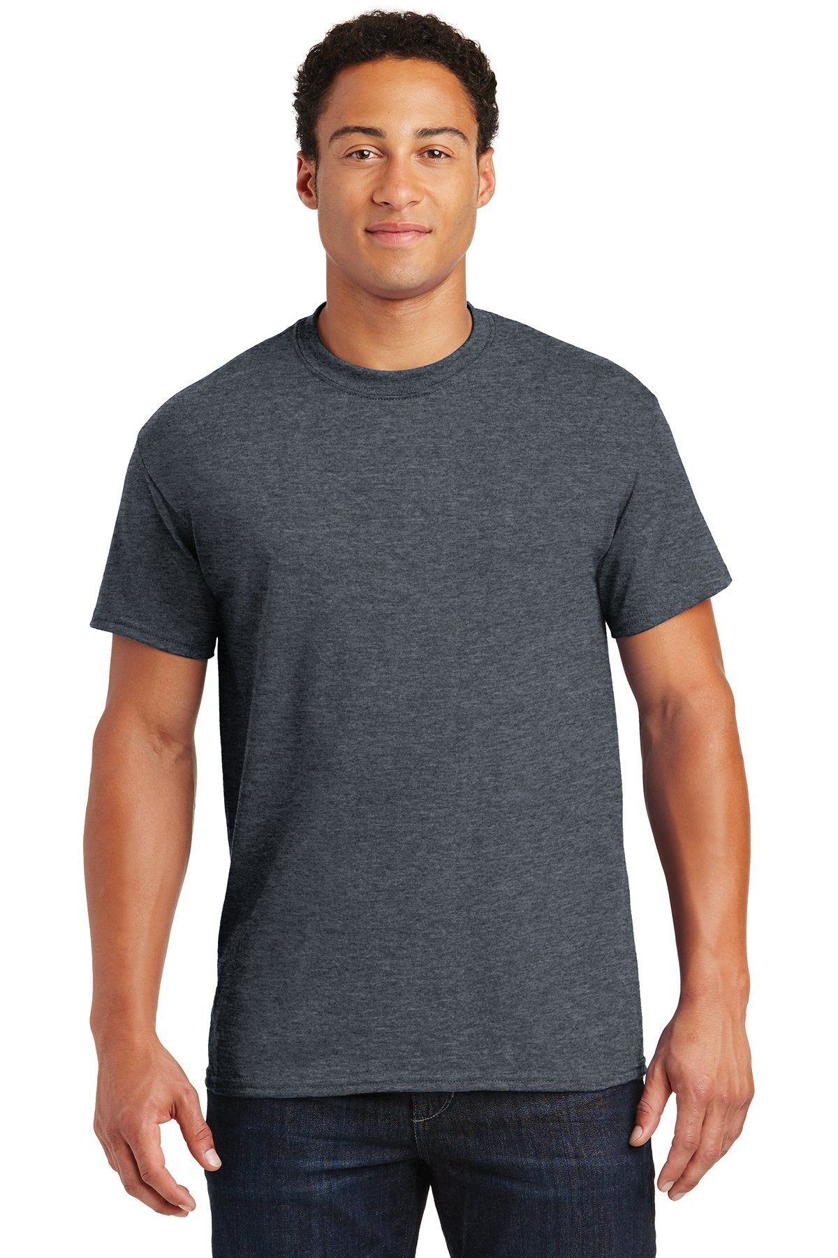 Gildan Dryblend Cotton Poly T Shirt Dark Heather [sean@hearthcorp.com]