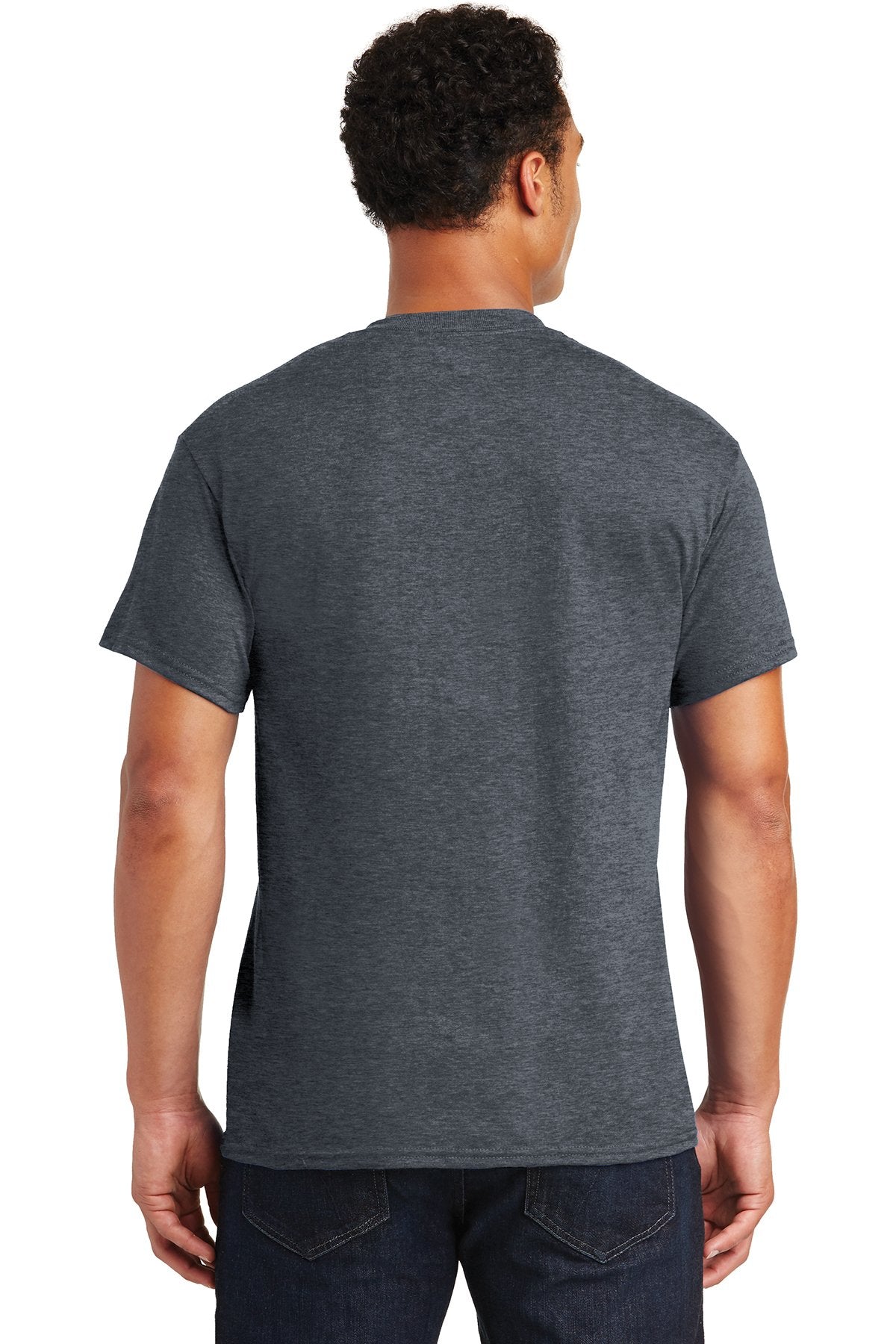Gildan Dryblend Cotton Poly T Shirt Dark Heather [Hearthside ]