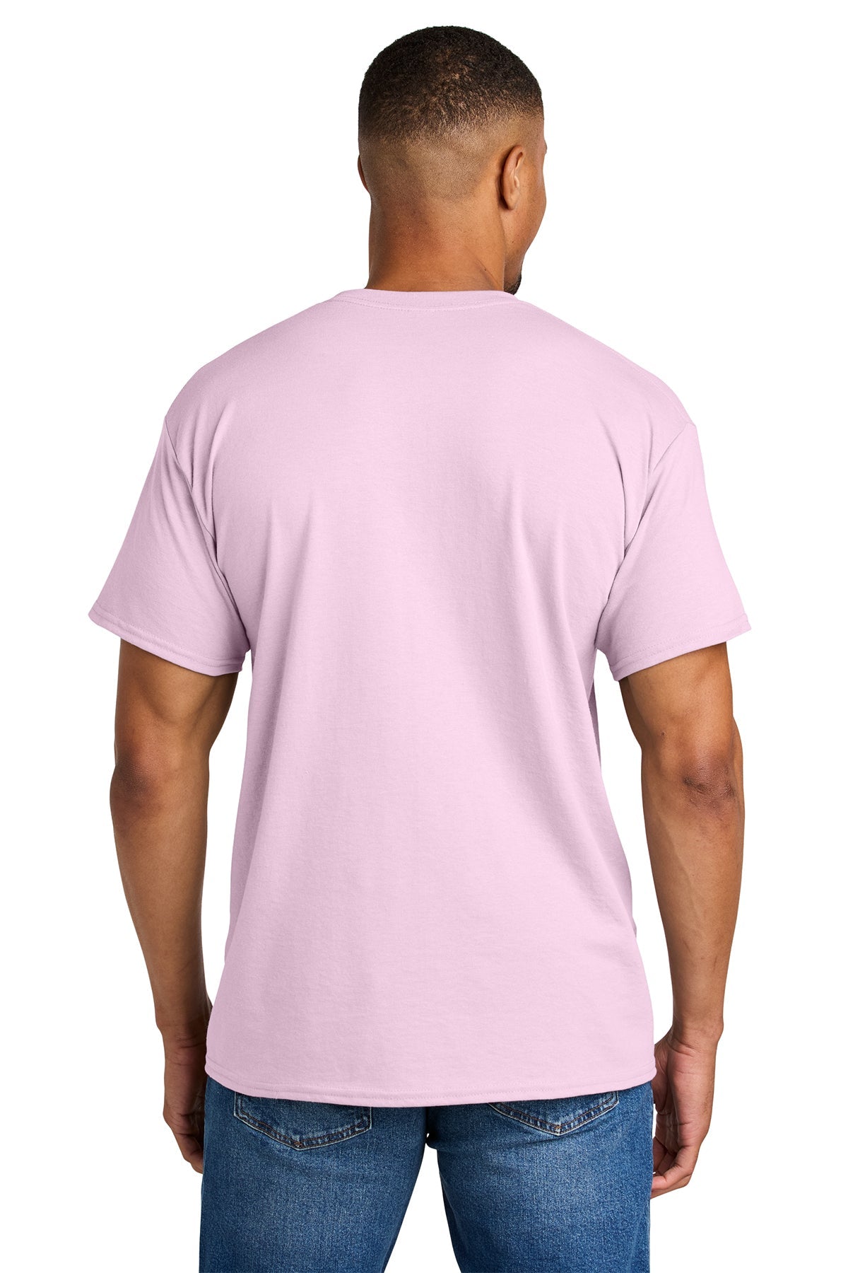 gildan dryblend cotton poly t shirt 8000 light pink