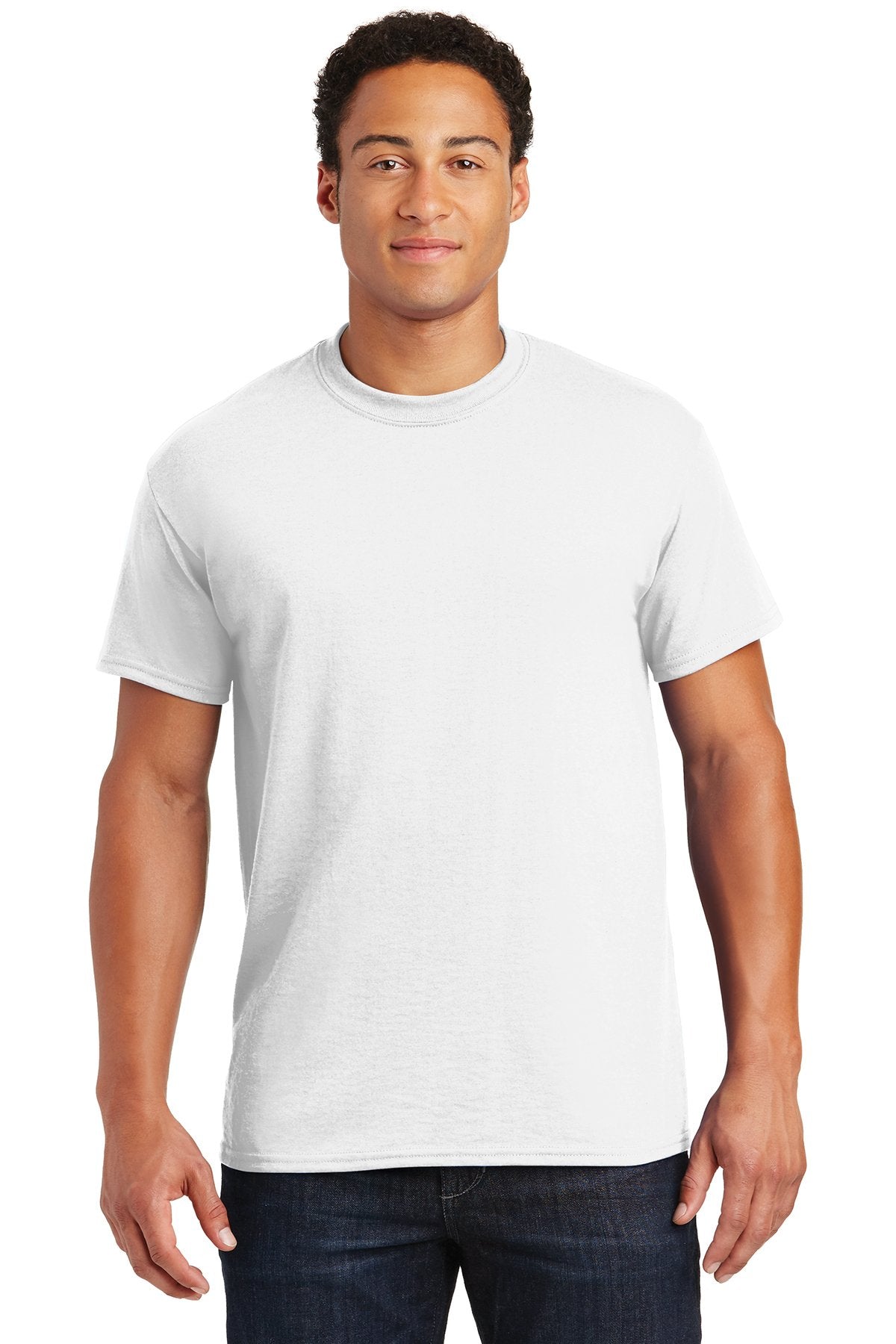 Gildan Dryblend Cotton Poly T Shirt White [Troop 243]