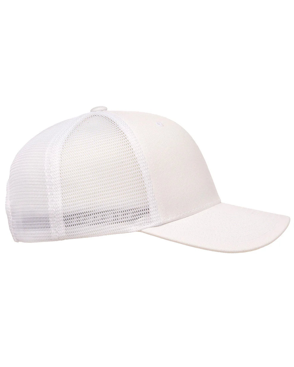 Flexfit Adult Mesh Cap, White [Northern Lights Locating & Inspection]