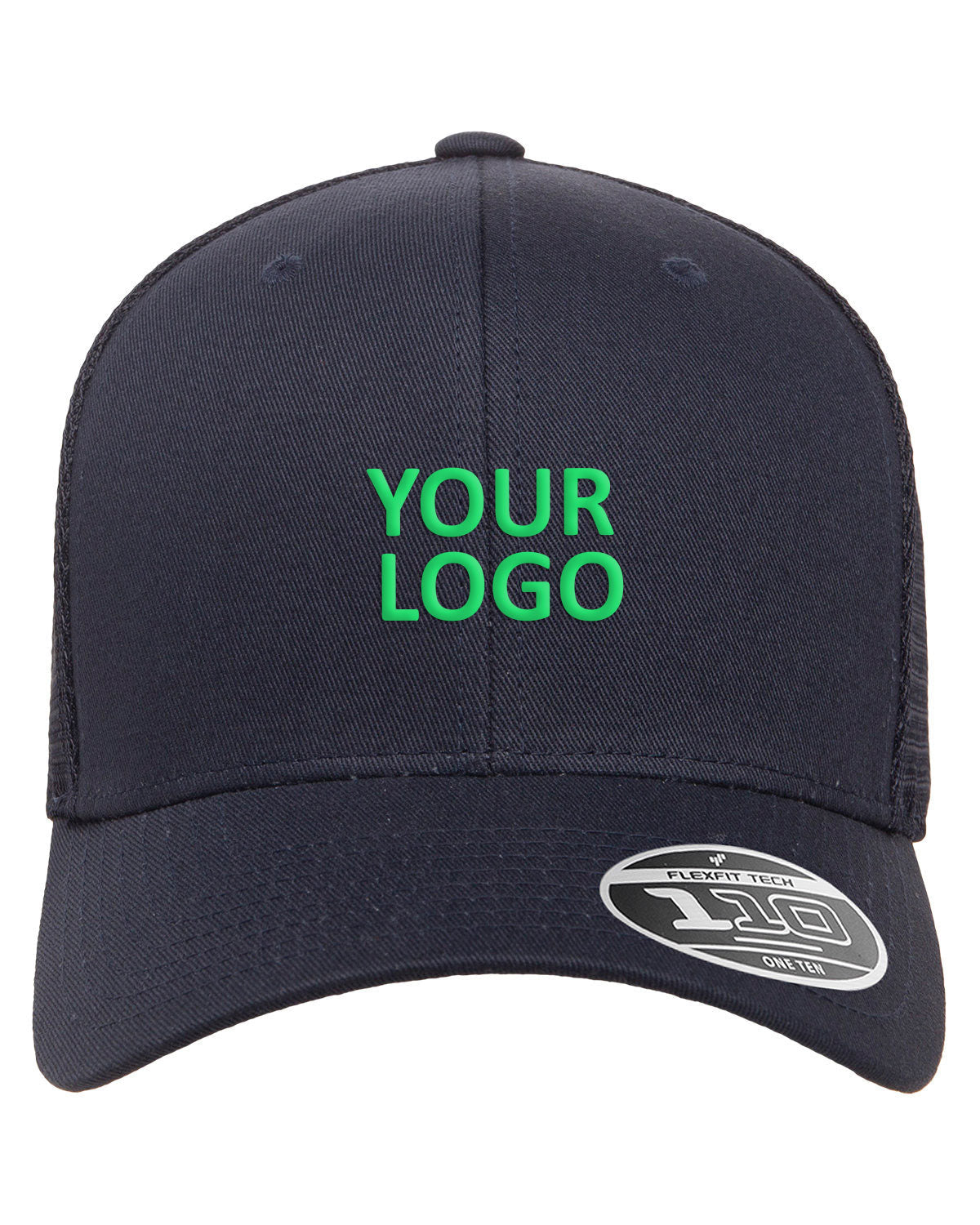 Flexfit Adult 110 Mesh Custom Caps, Navy [Rose Cay Maritime]