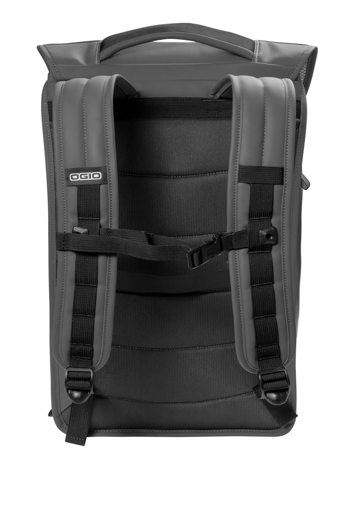 OGIO Resistant Rolltop Customzied Backpacks, Tarmac Grey