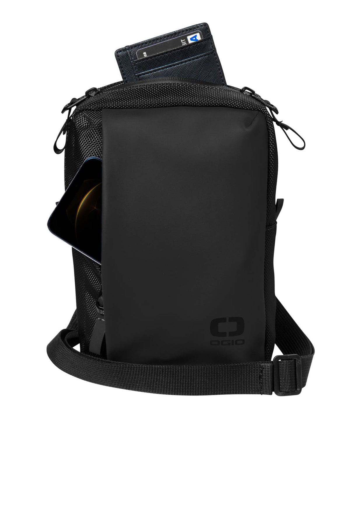 OGIO Resistant Branded Crossbody Bags, Blacktop