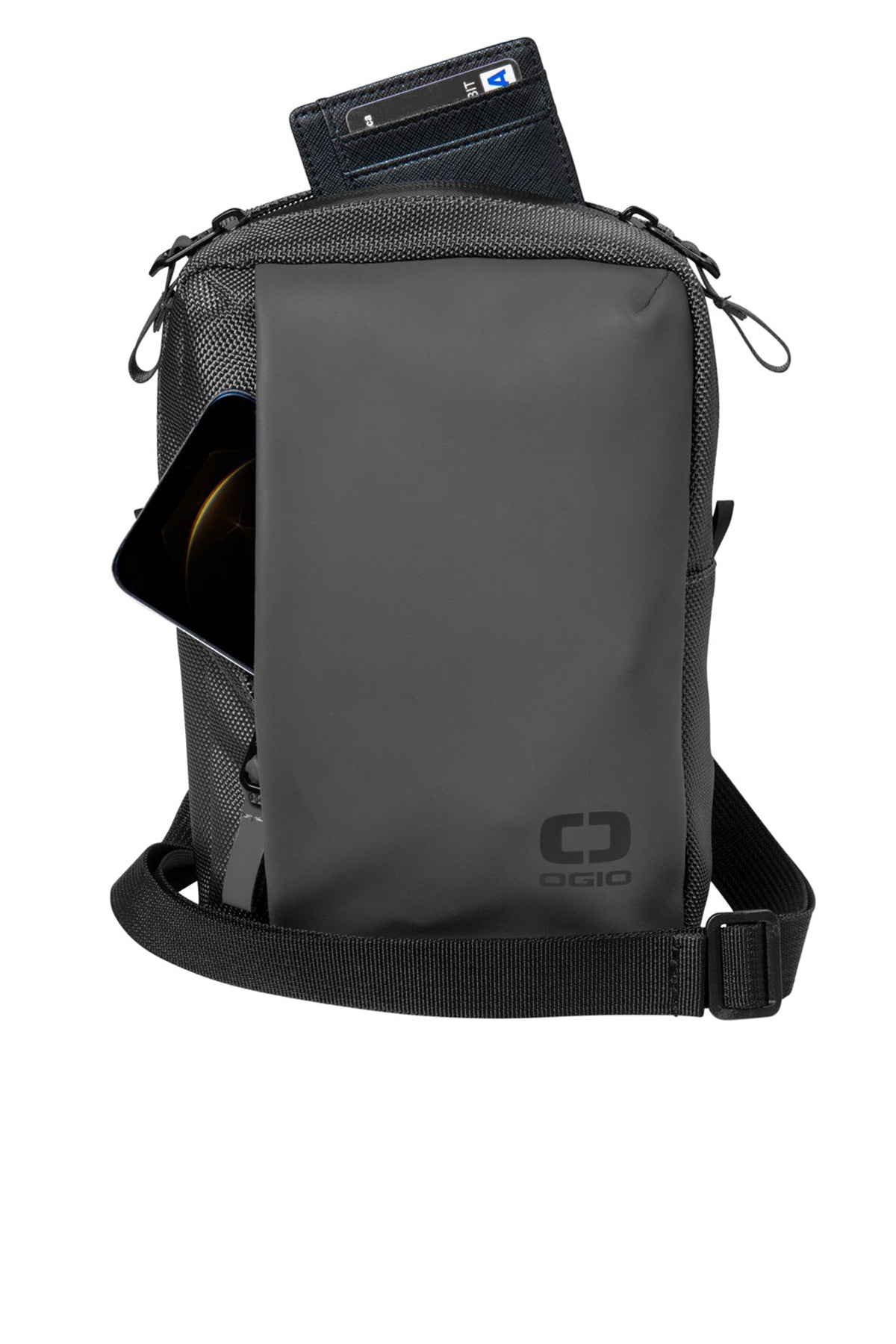 OGIO Resistant Branded Crossbody Bags, Tarmac Grey
