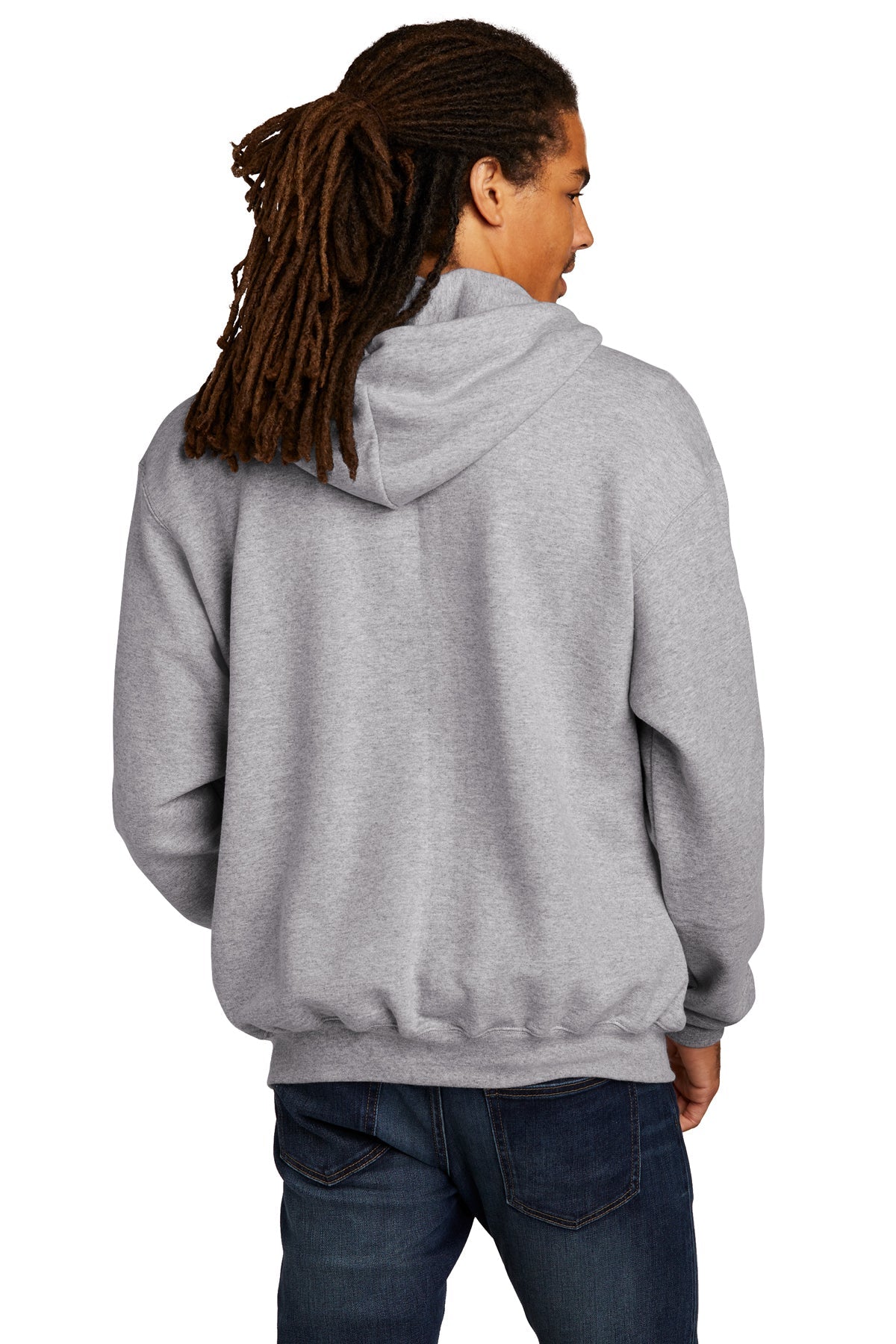 Champion Eco Fleece Full-Zip Hoodie, Light Steel [GuidePoint Security Cloud Security]