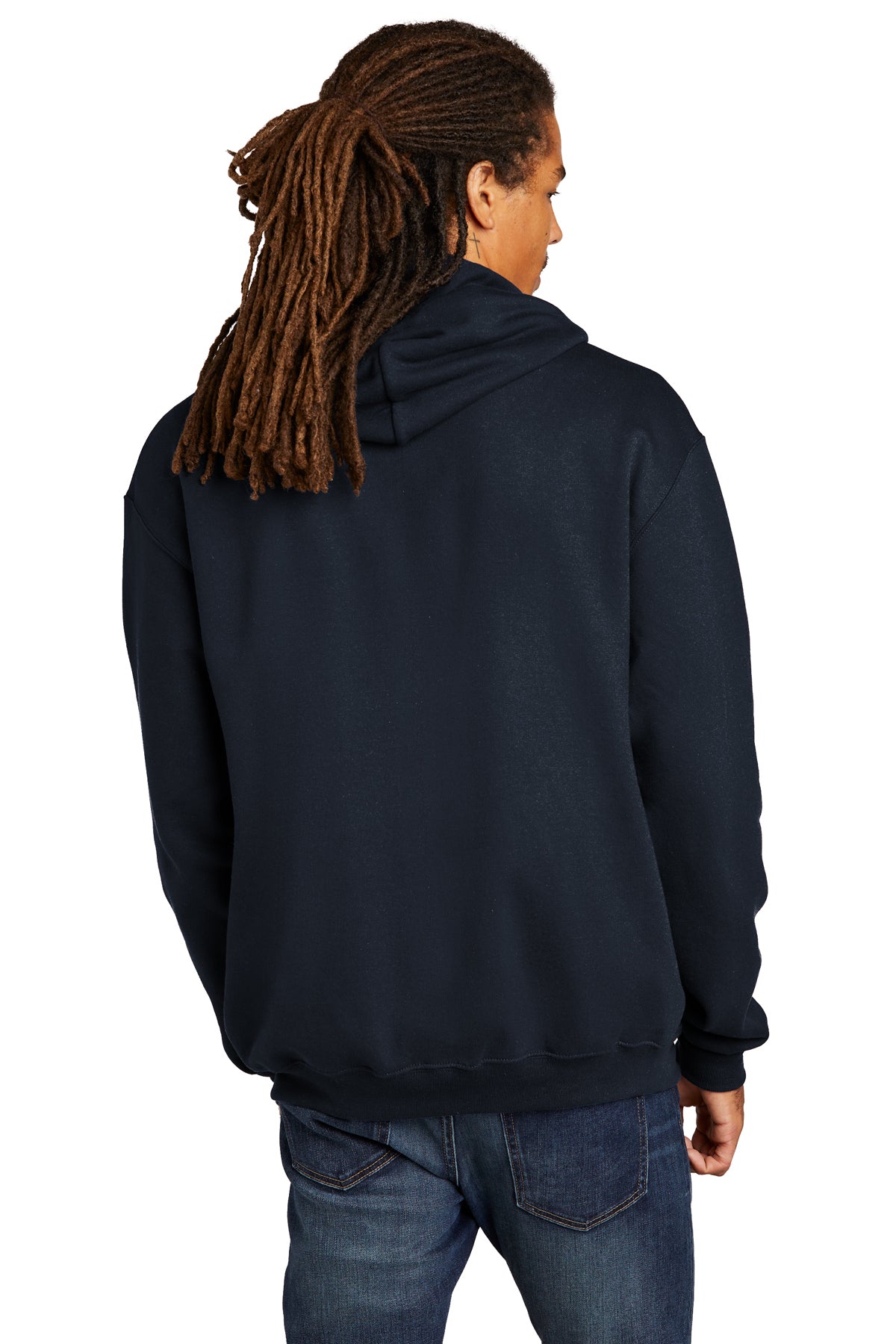 Champion Eco Fleece Full-Zip Hoodie, Navy [GuidePoint Security Cloud Security]