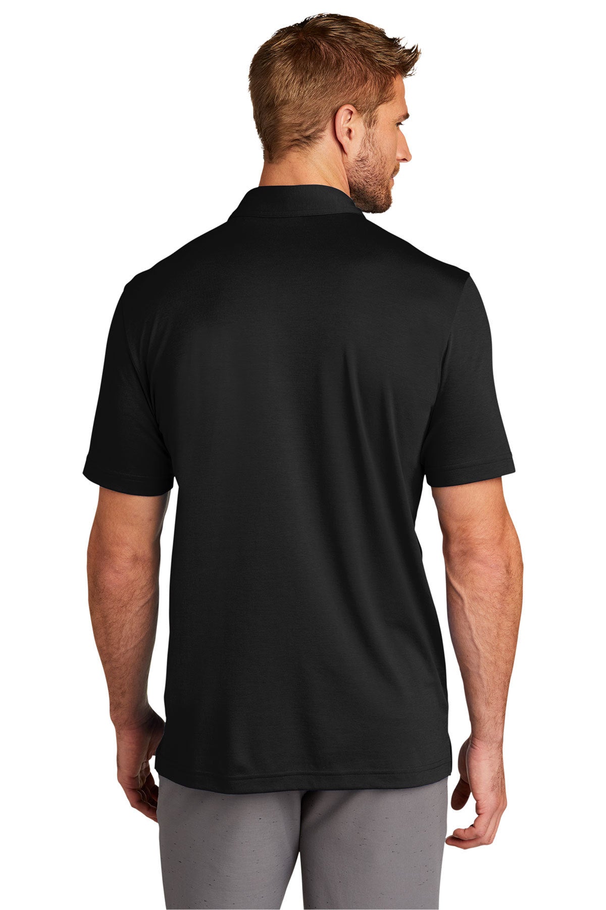TravisMathew Oceanside Solid Polo Black [Harris & Associates]