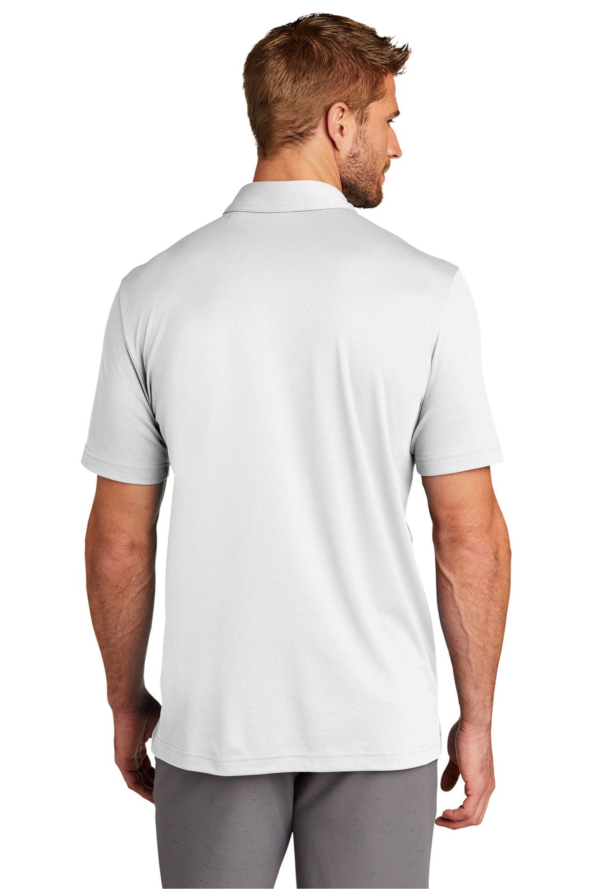 TravisMathew Oceanside Solid Polo White [Calvada Surveying Inc]