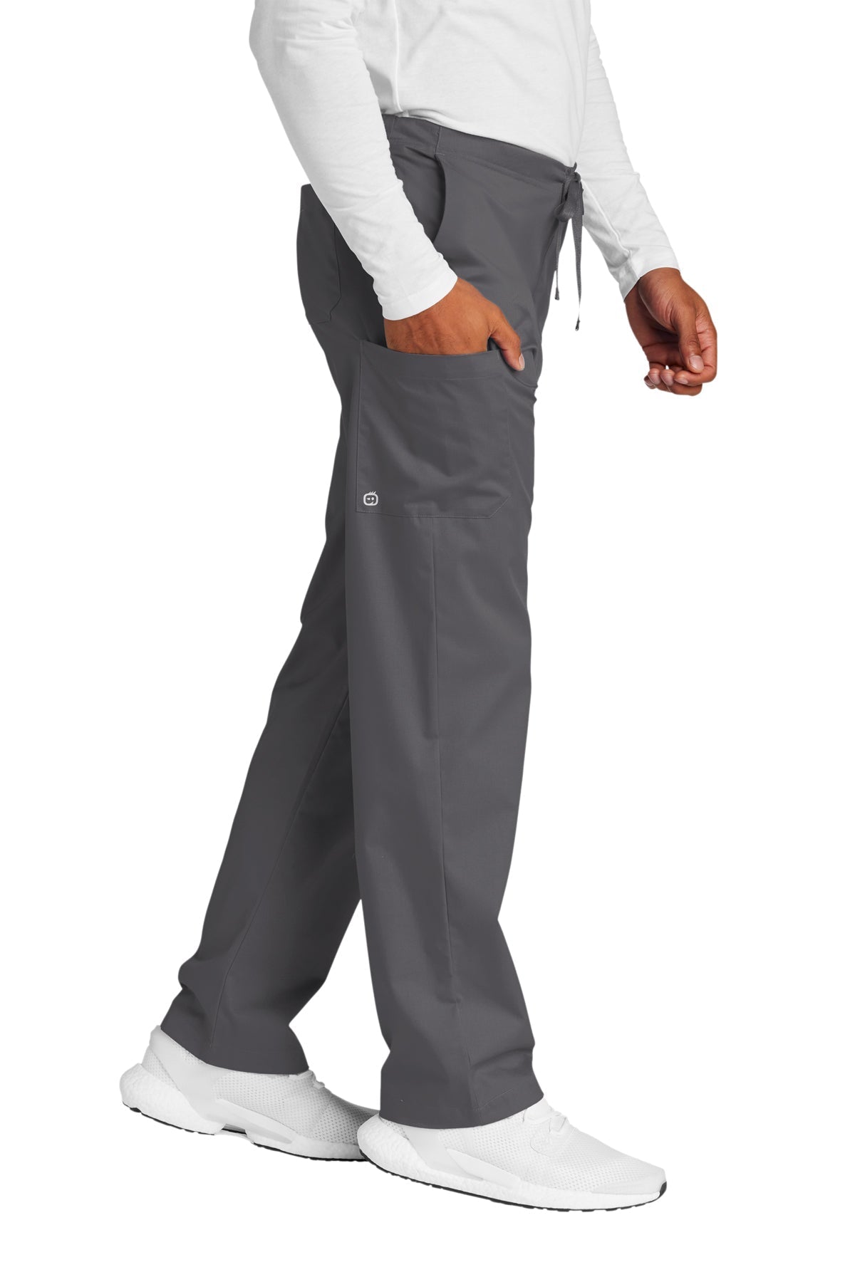 Wink Unisex WorkFlex Custom Cargo Pants, Pewter [Arthritis & Rheumatism Associates PC]