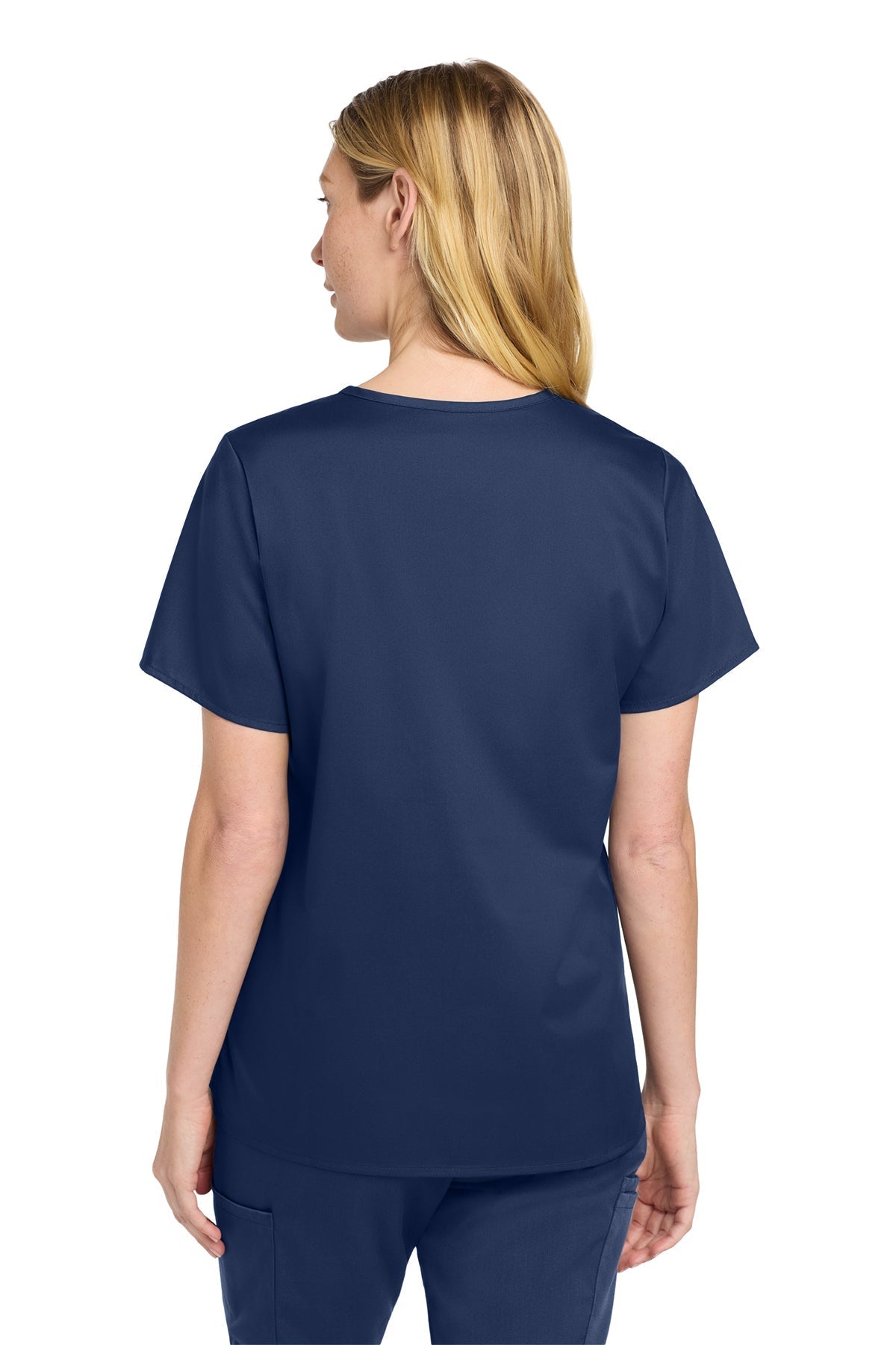 Wink Women’s WorkFlex Custom V-Neck Tops, Navy [Arthritis & Rheumatism Associates PC]