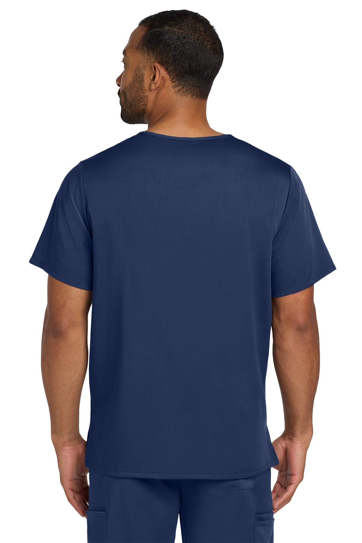 Wink Premiere Flex Custom V-Neck Tops, Navy [Arthritis & Rheumatism Associates PC]