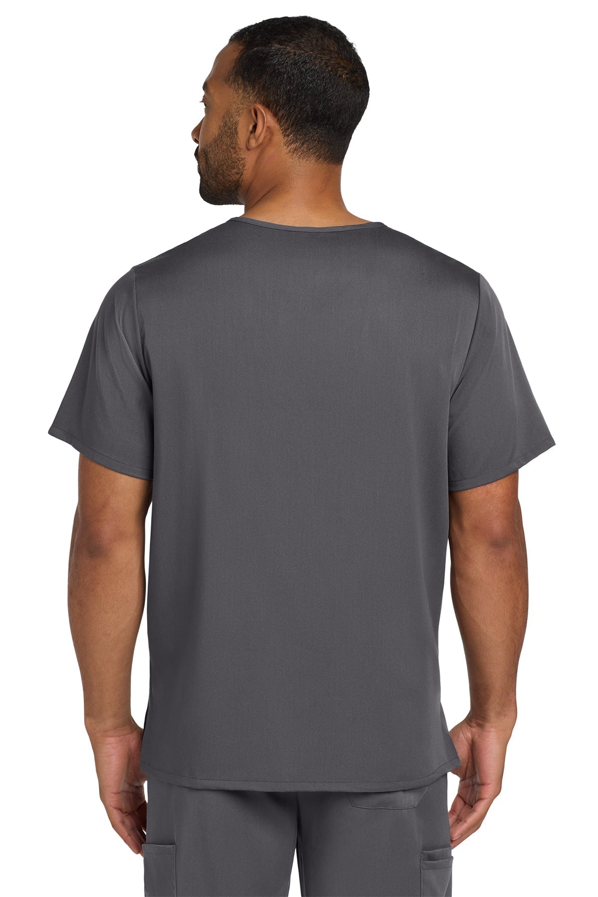 Wink Premiere Flex Custom V-Neck Tops, Pewter [Arthritis & Rheumatism Associates PC]