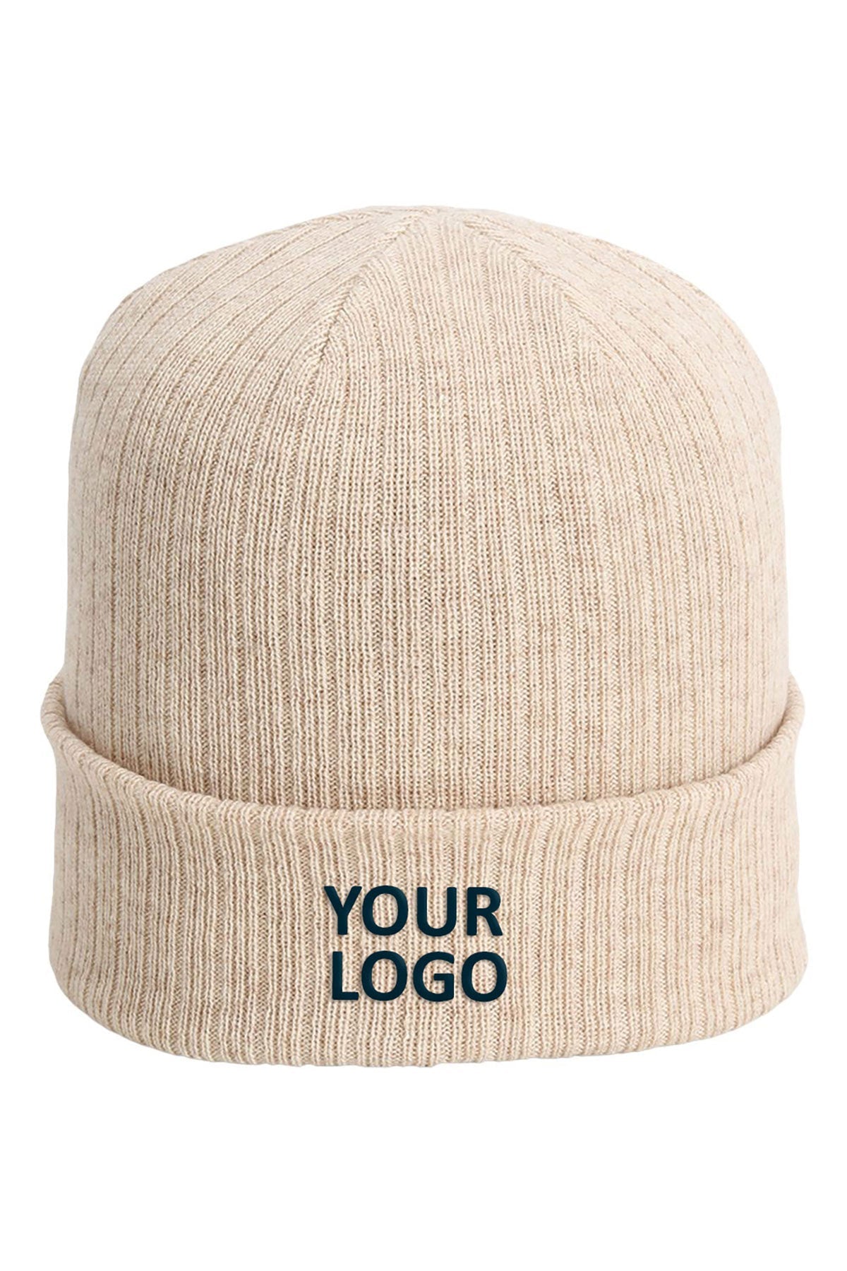 Imperial The Edelweiss Cuffed Custom Beanies, Sand