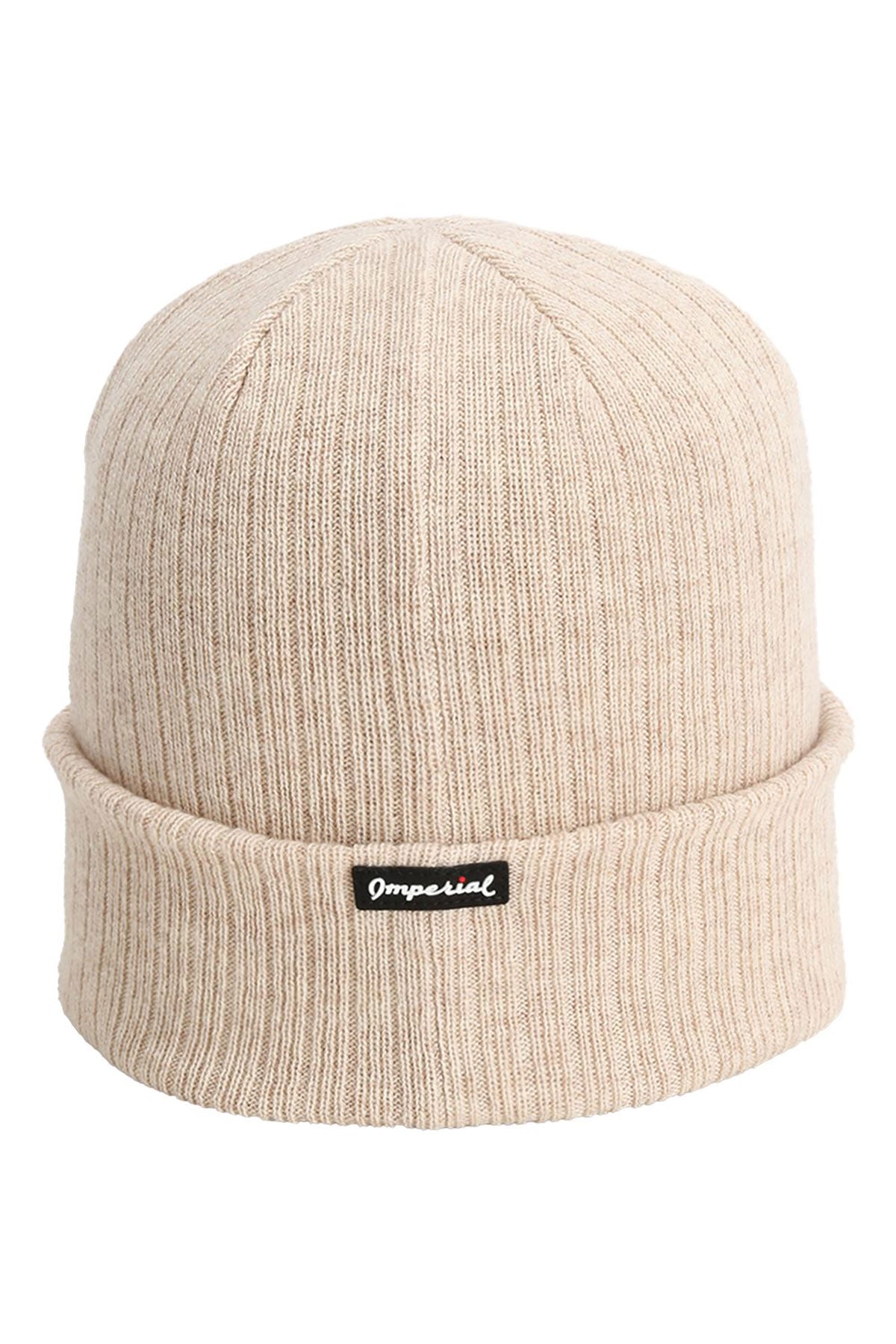 Imperial The Edelweiss Cuffed Custom Beanies, Sand