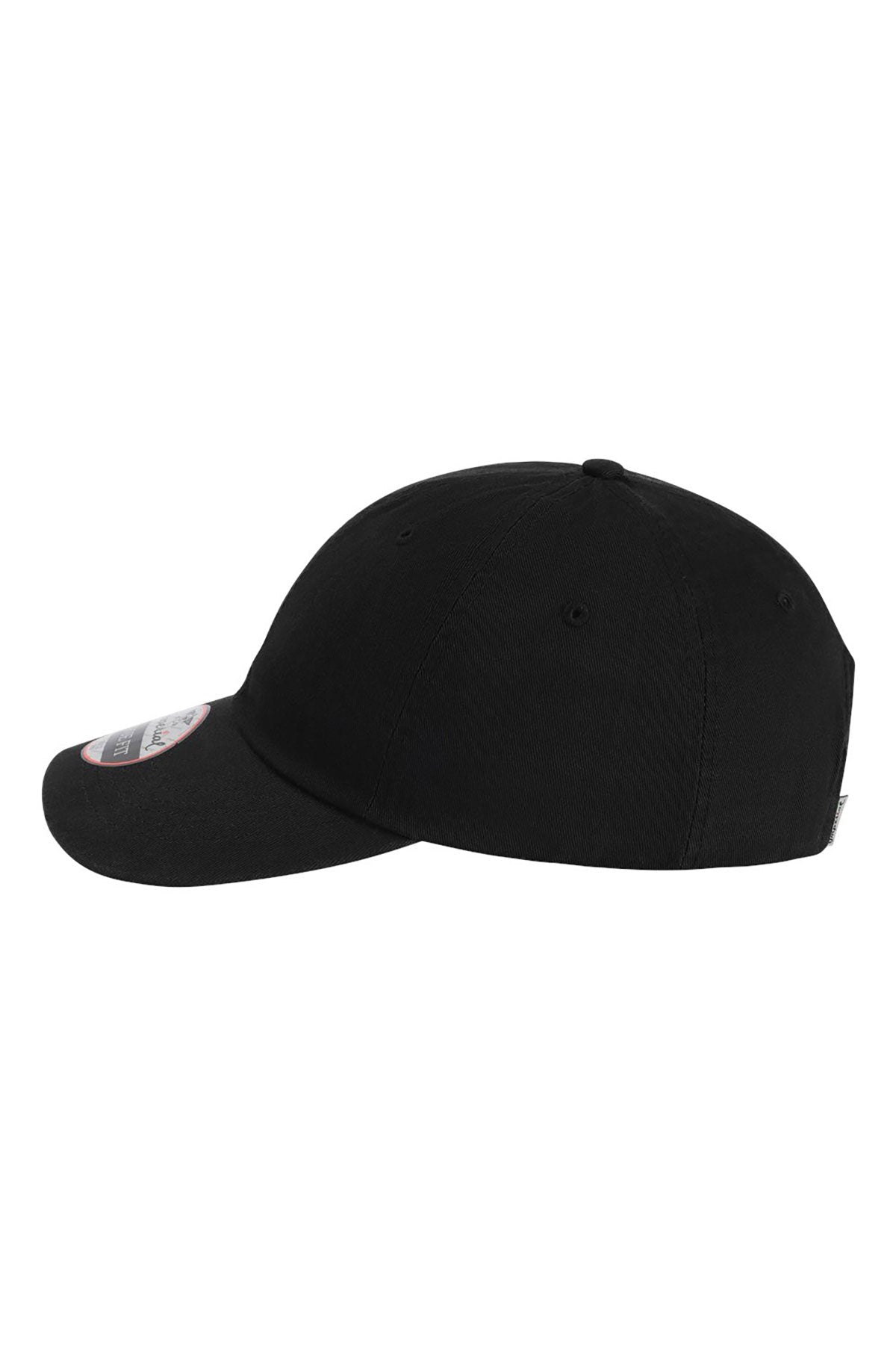 Imperial The Original Buckle Custom Dad Hats, Black [Booster]