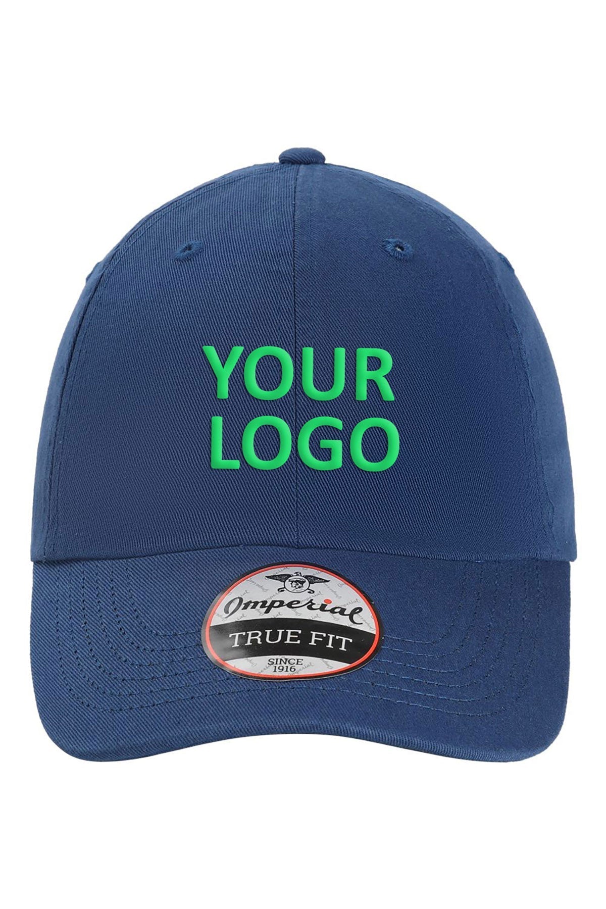 Imperial The Original Buckle Custom Dad Hats, Royal [Horizontal]