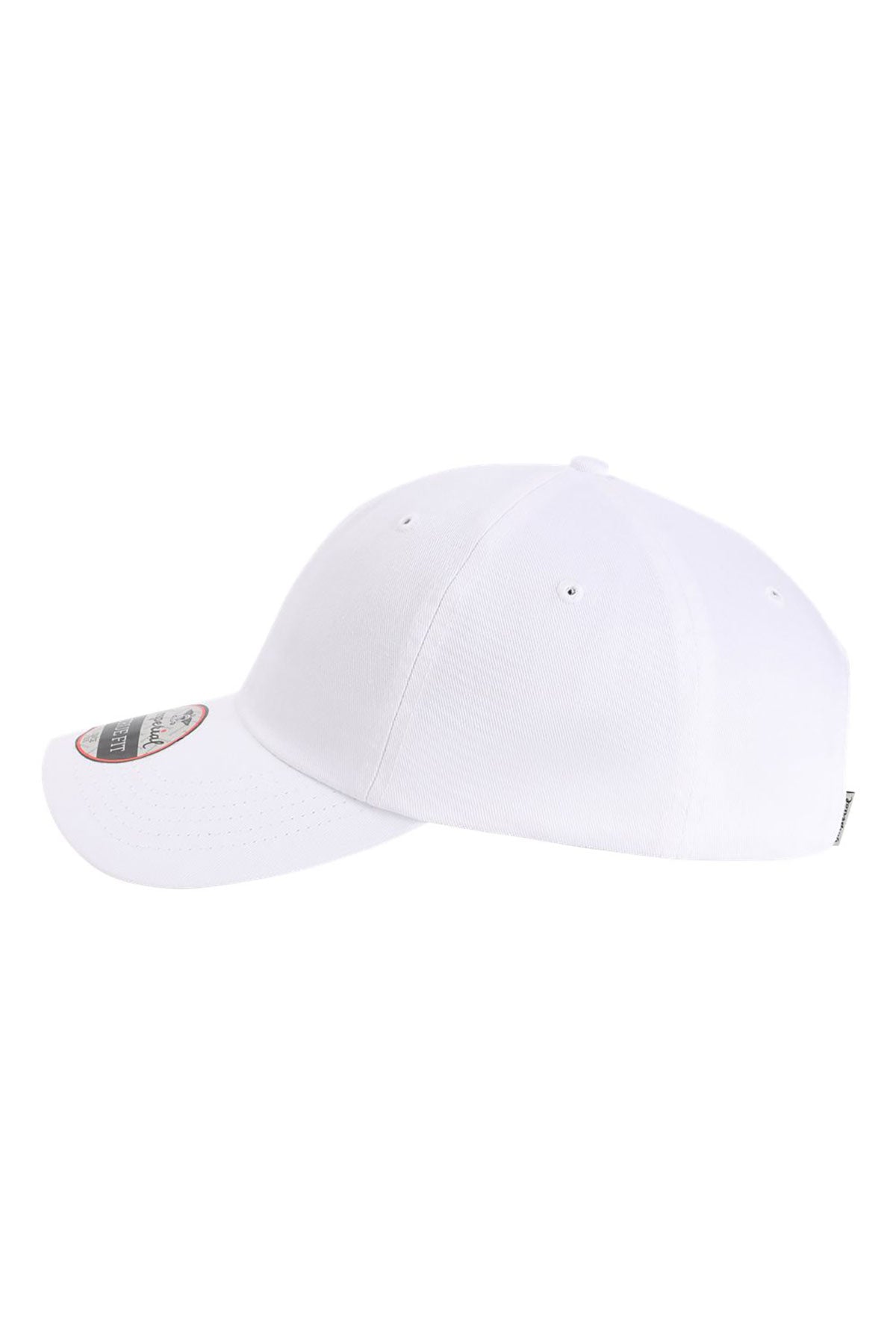 Imperial The Original Buckle Custom Dad Hats, White [Booster]