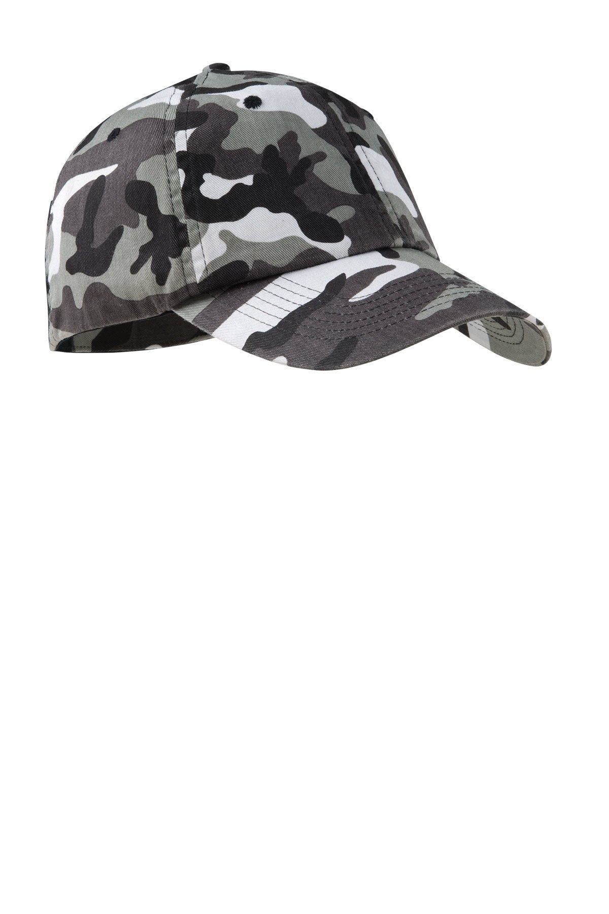 Port Authority Camouflage Custom Caps, Winter Camo [Milford Mining Company Utah]