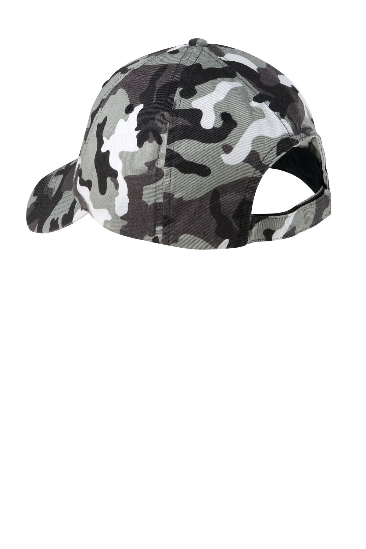 Port Authority Camouflage Custom Caps, Winter Camo [Milford Mining Company Utah]
