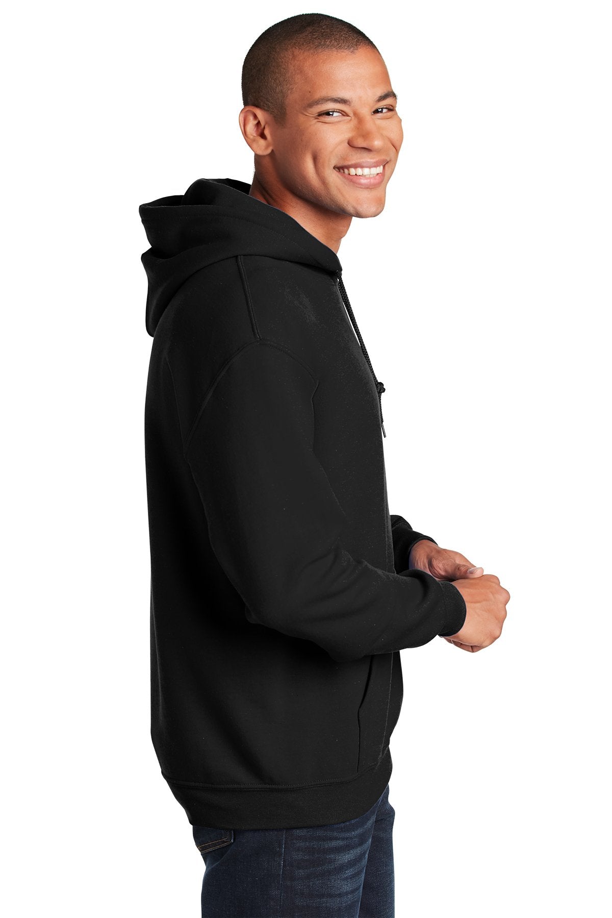 Gildan Heavy Blend Hooded Sweatshirt Black [NCT]